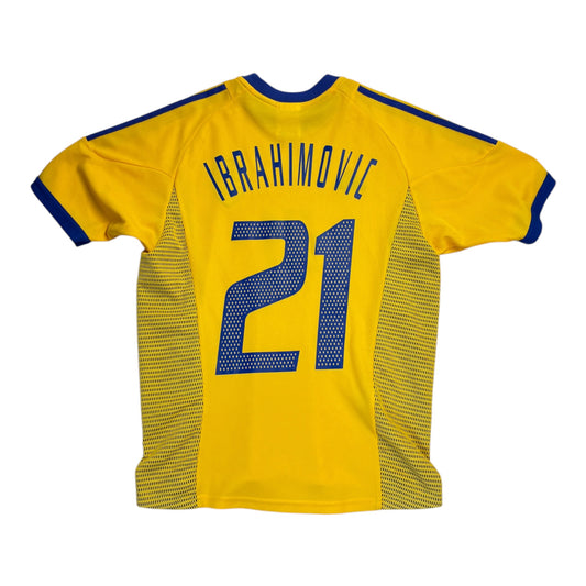Ruotsi 2002/03 Kotipaita - #21 Ibrahimovic - (S) - 10/10