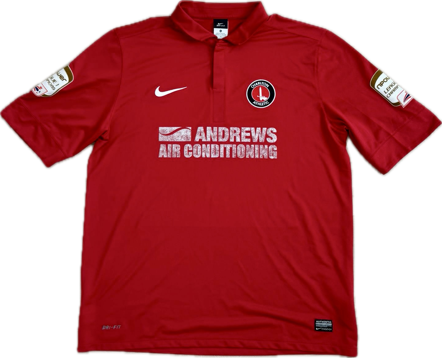 Charlton Athletic 2012/13 Kotipaita - (XL) - 8/10