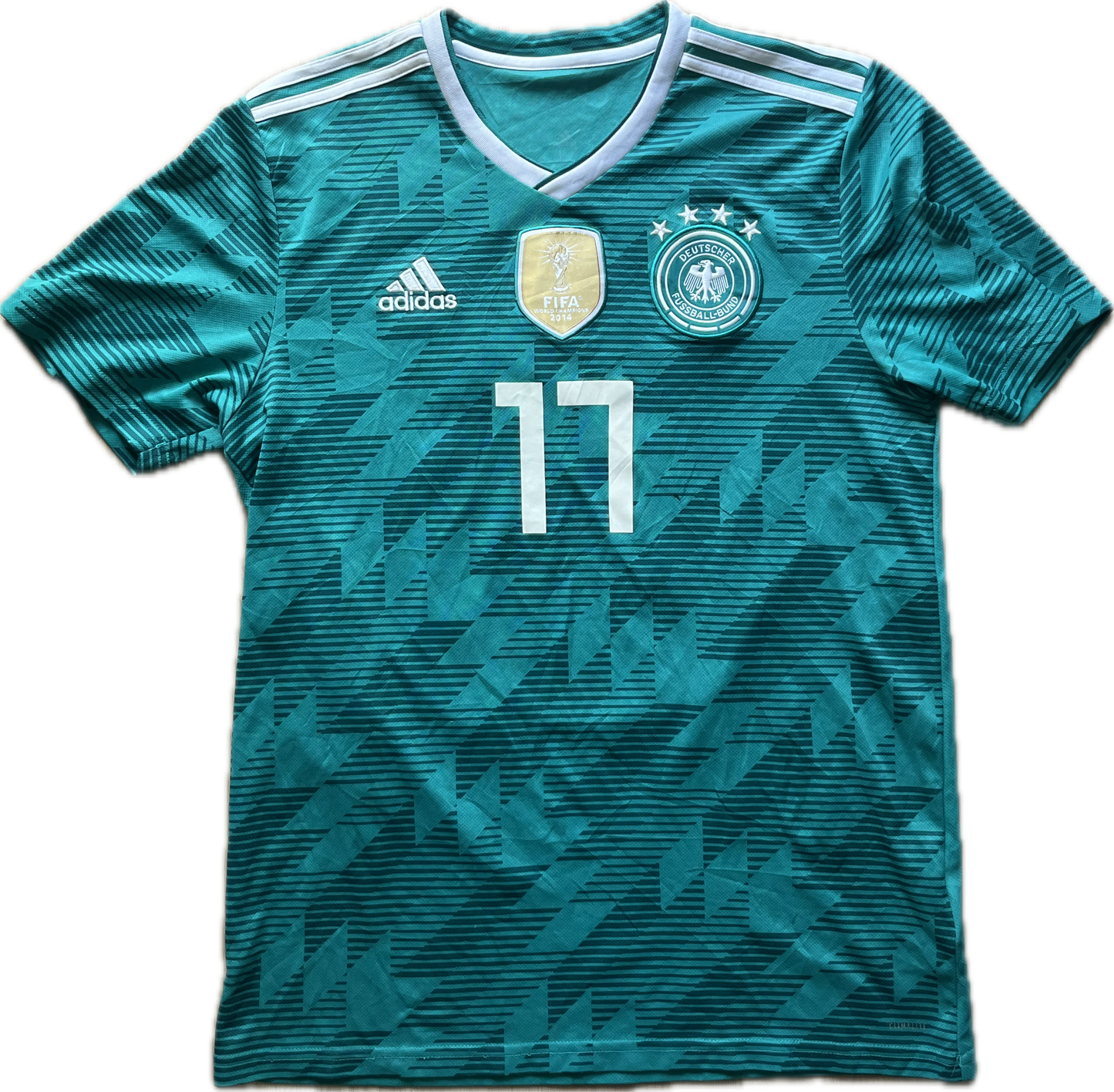 Saksa 2018 Vieraspaita WC - (M) - #17 Boateng - 9/10