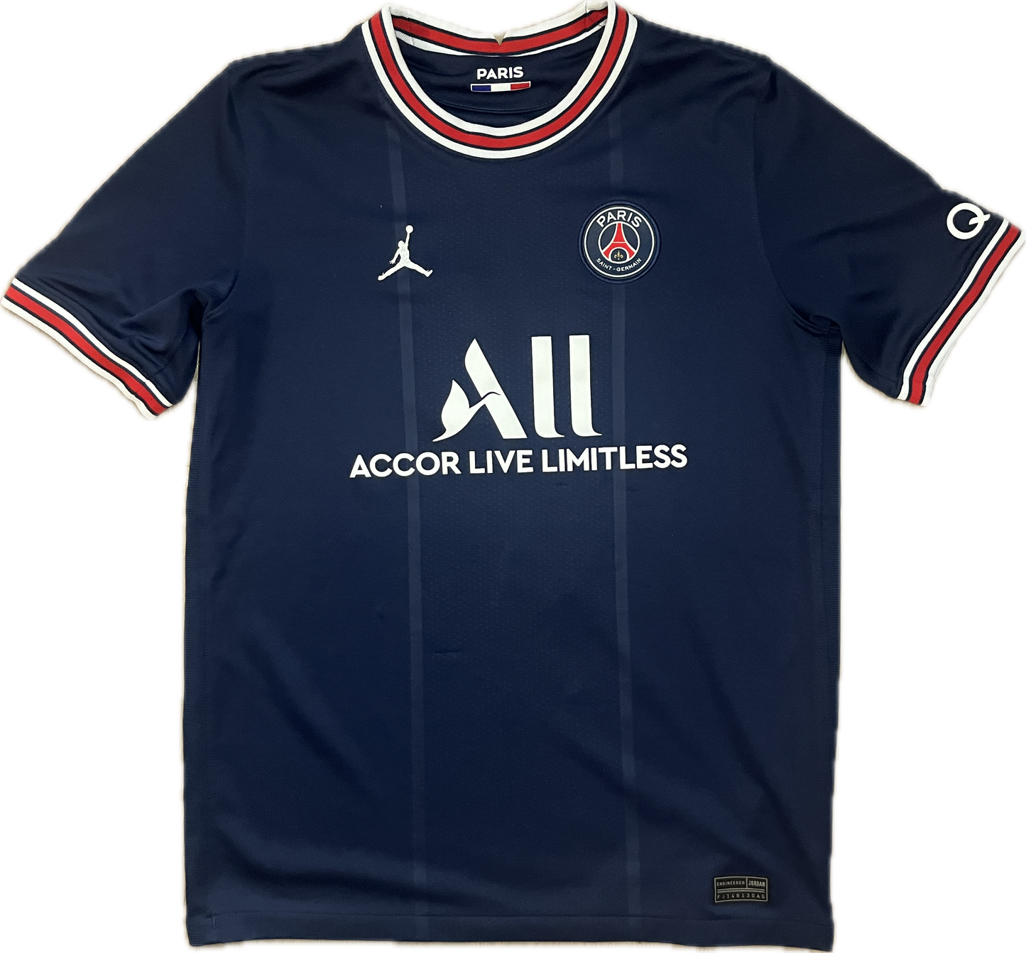 PSG 2021/22 Kotipaita - #7 Mbappe - (Lasten XL) - 9/10