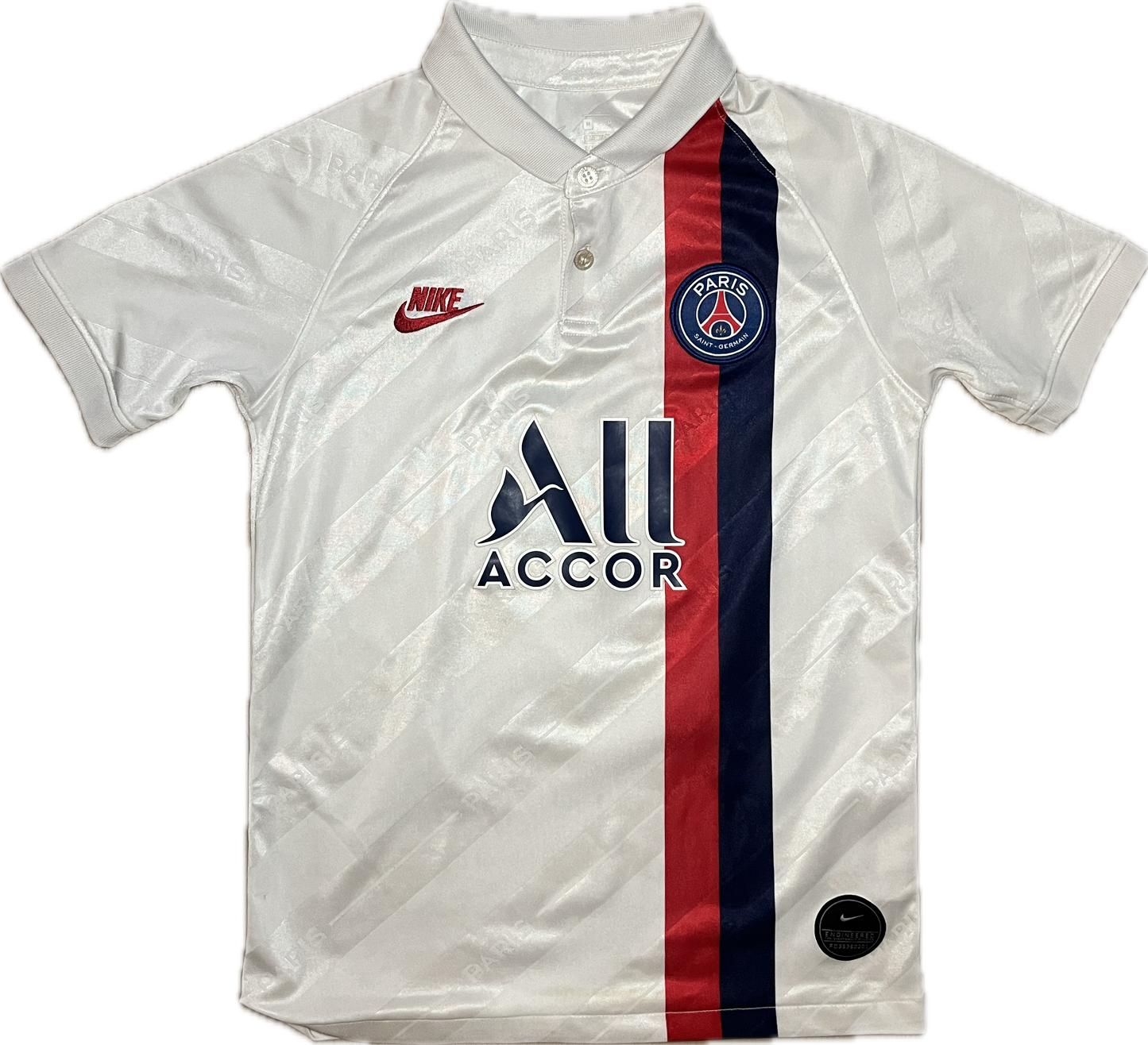 PSG 2019/20 Third Shirt - #7 Mbappe - (Kids M) - 10/10