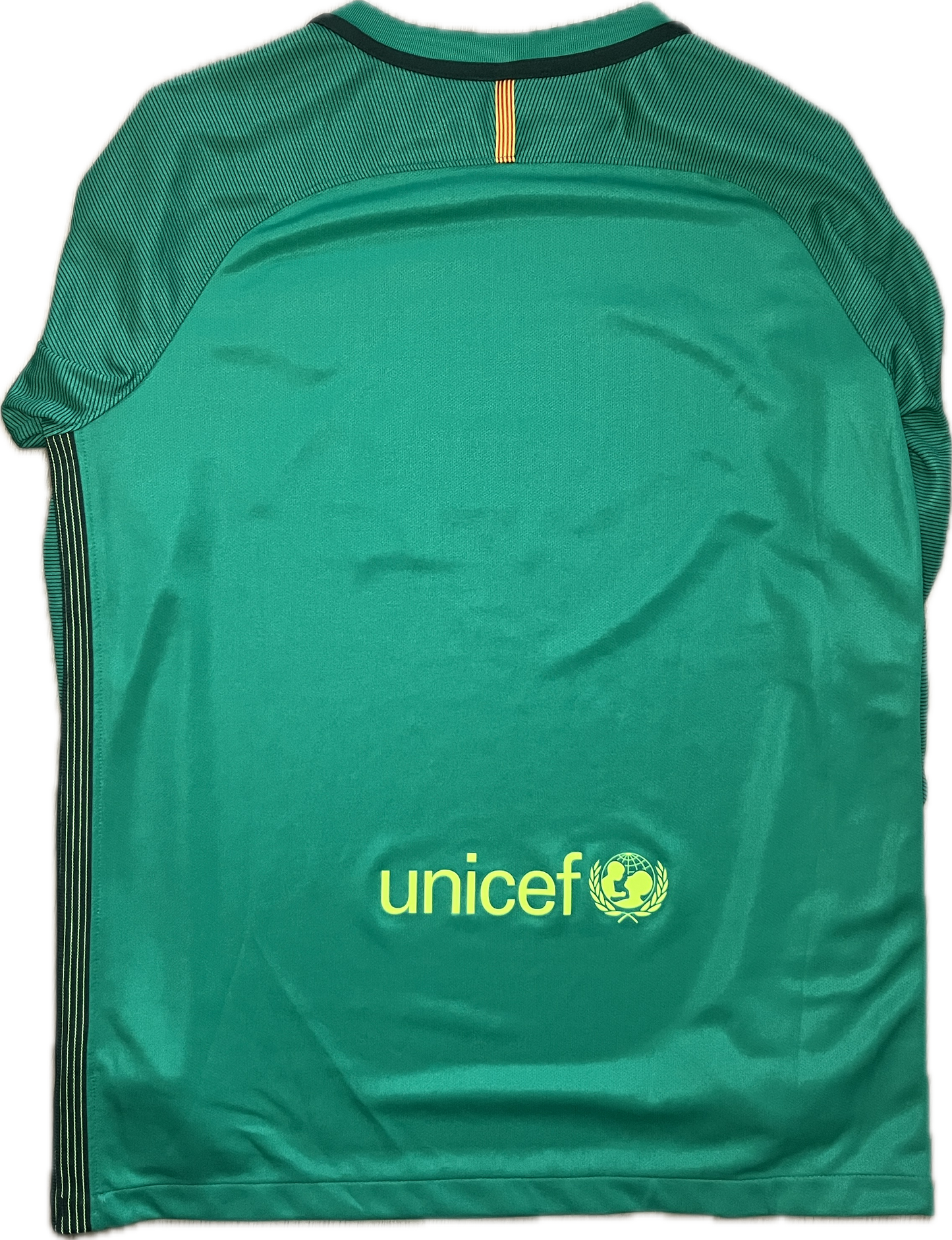FC Barcelona 2016/17 Goalkeeper Shirt - (Kids XL) - 10/10