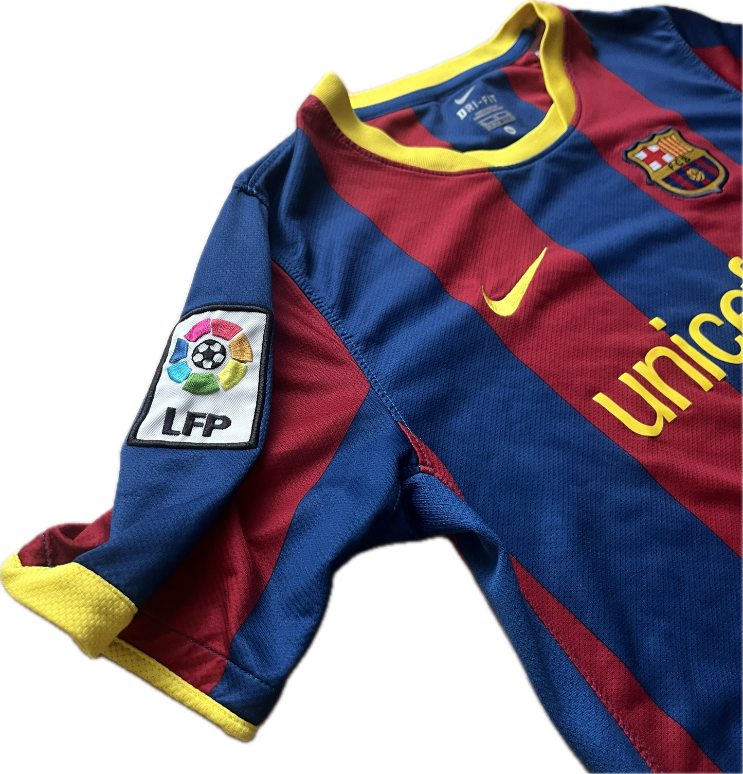 FC Barcelona 2010/11 Home Shirt - (Kids XL) - 10/10