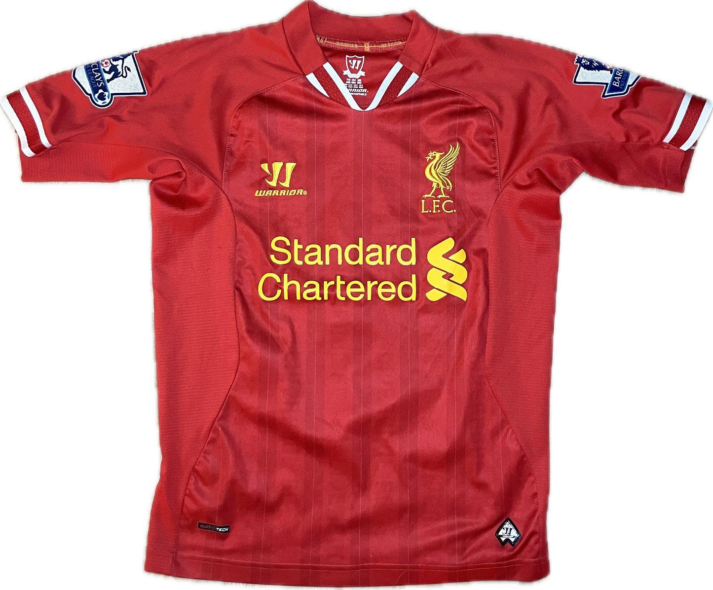 Liverpool 2013/14 Home Shirt - #7 Suarez - (Kids M) - 10/10