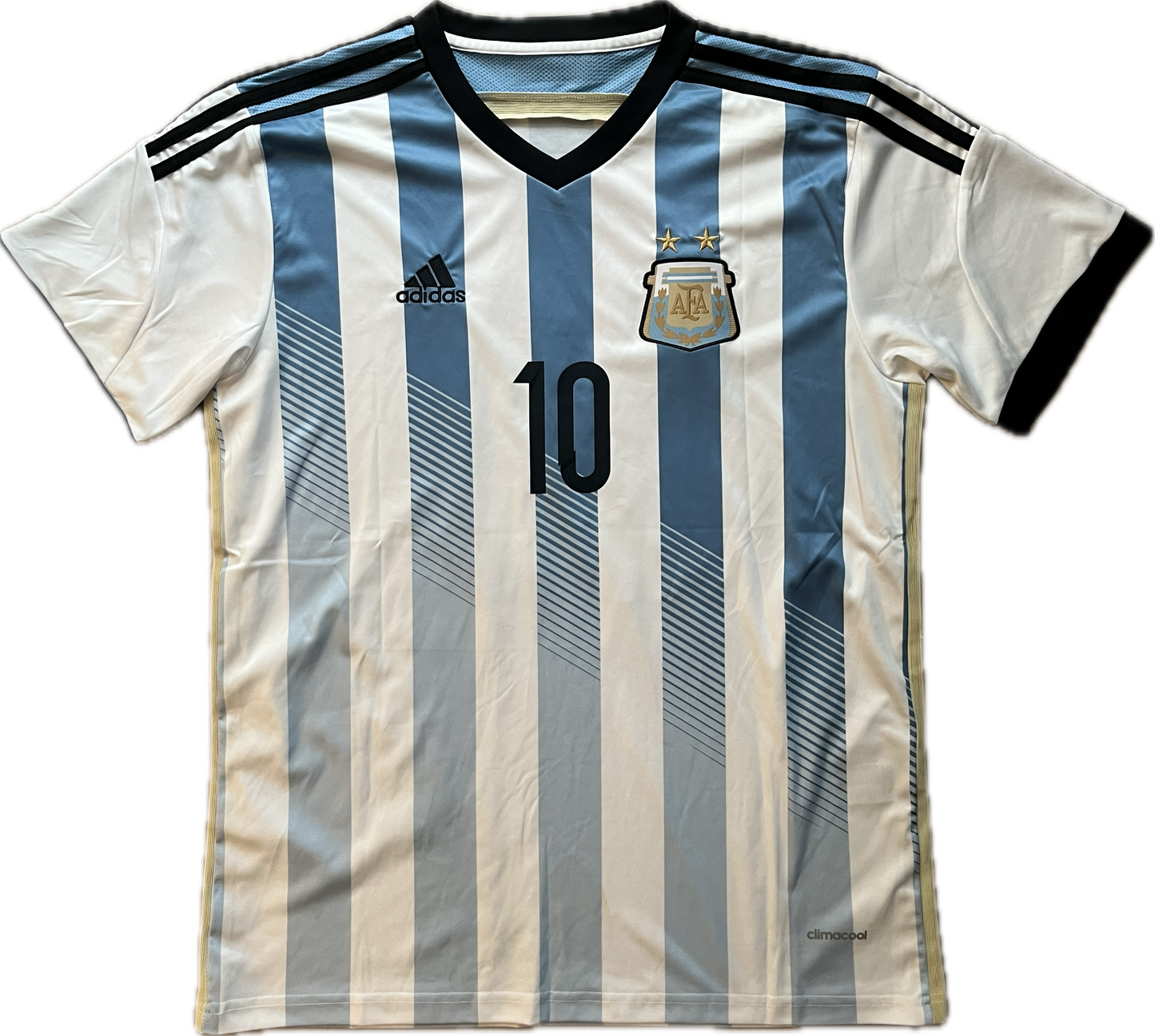 Argentiina 2013/15 Kotipaita - (L) - #10 Messi - 10/10