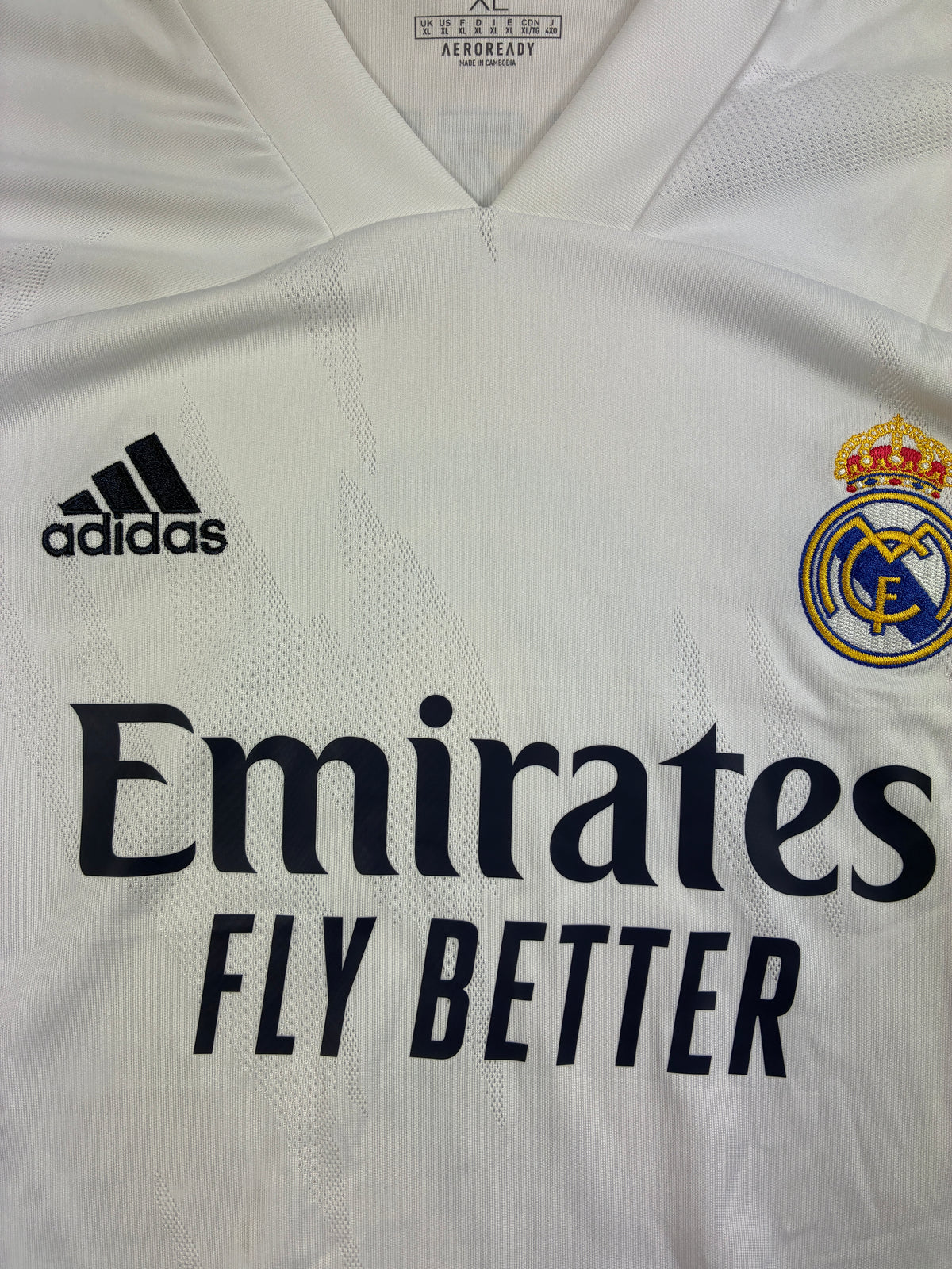 Real Madrid 2020/21 Kotipaita - #9 Benzema - (XL) - 10/10