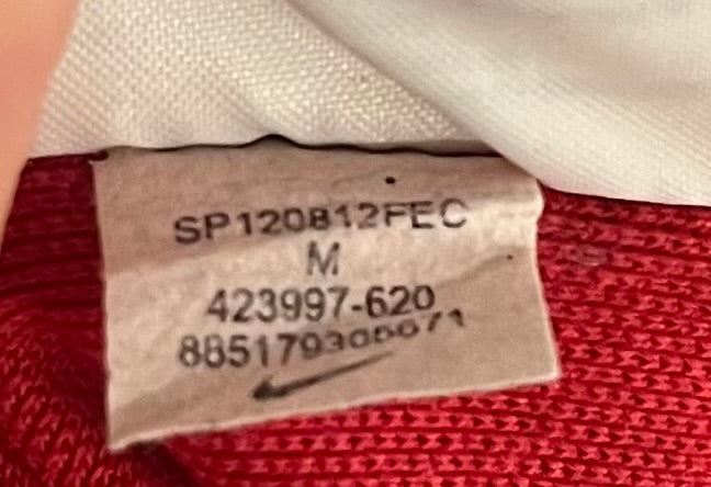 Arsenal 2011/12 N98 Track Jacket - (M) - 9/10