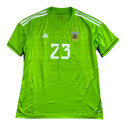 Argentiina 2022 Veskanpaita #23 E. Martinez - (L) - 10/10