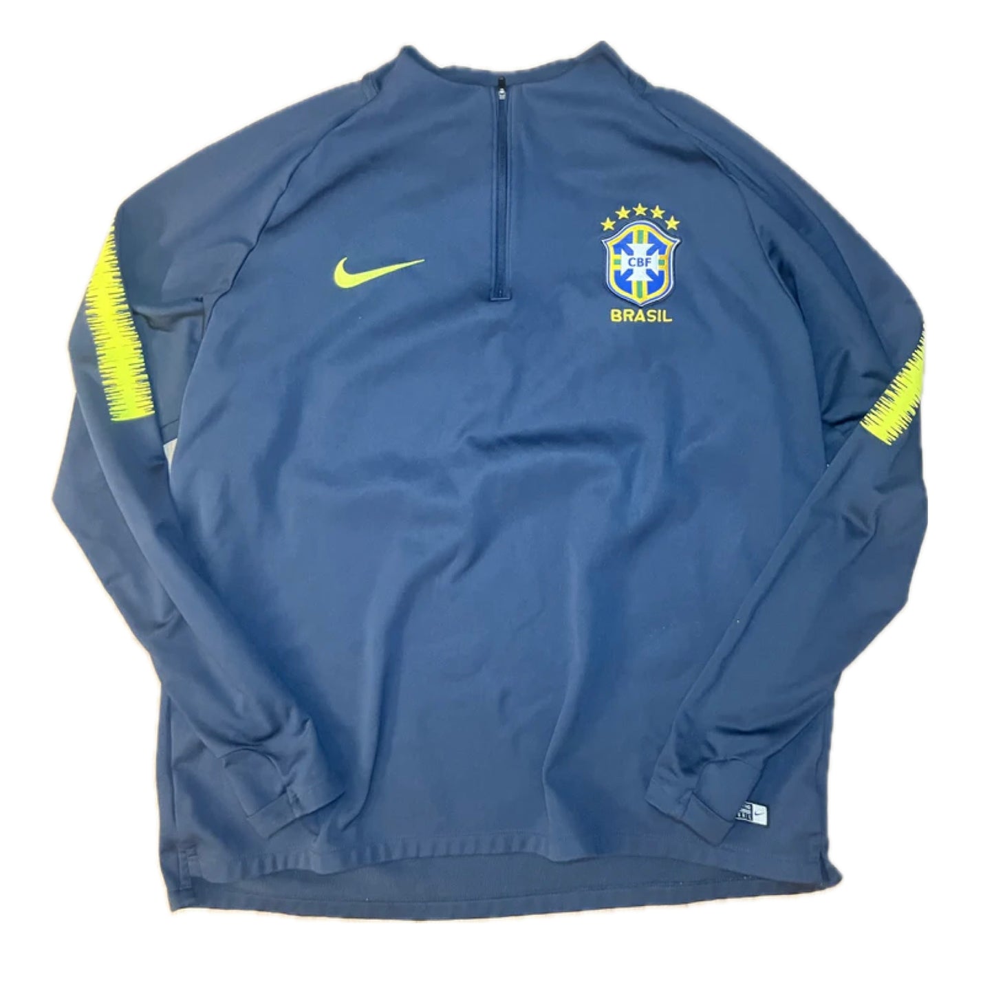 Brazil 2018/19 Training Hoodie - (XL) - 10/10
