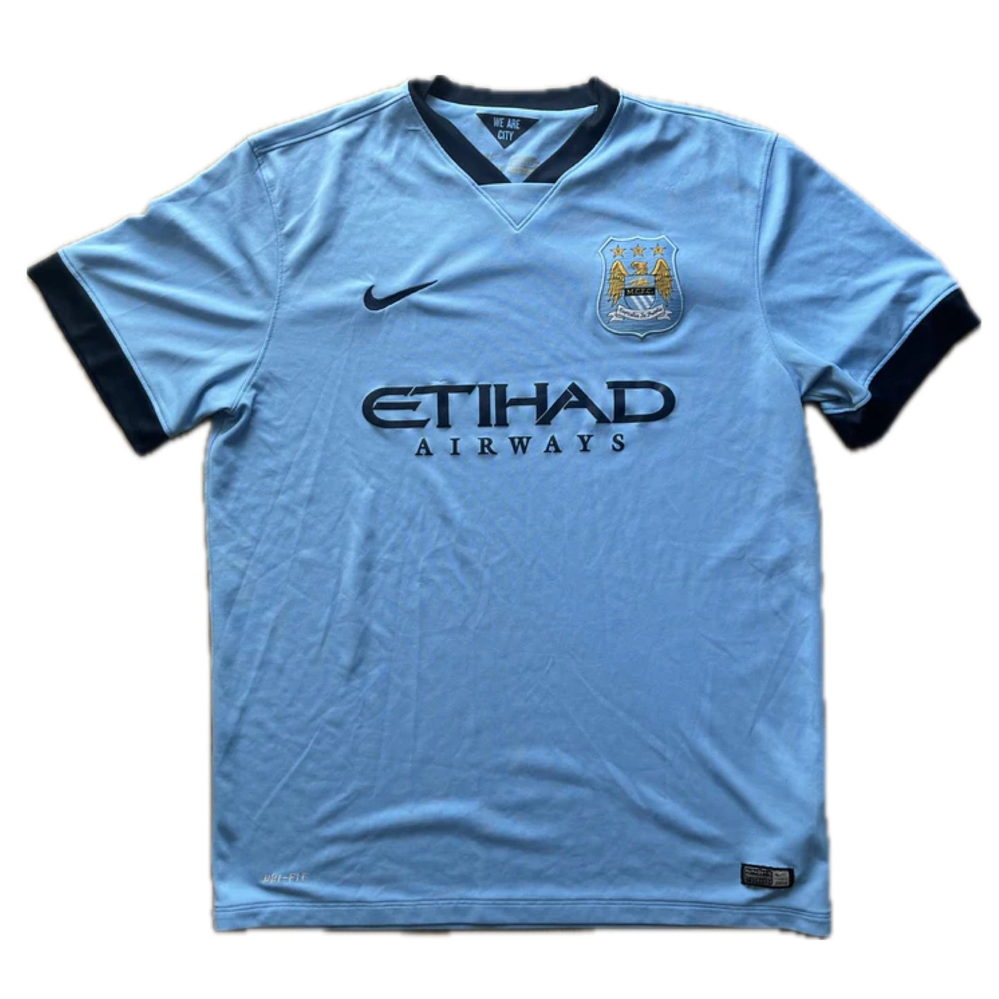 Manchester City 2014/15 hemmatröja - (XL) - 9/10