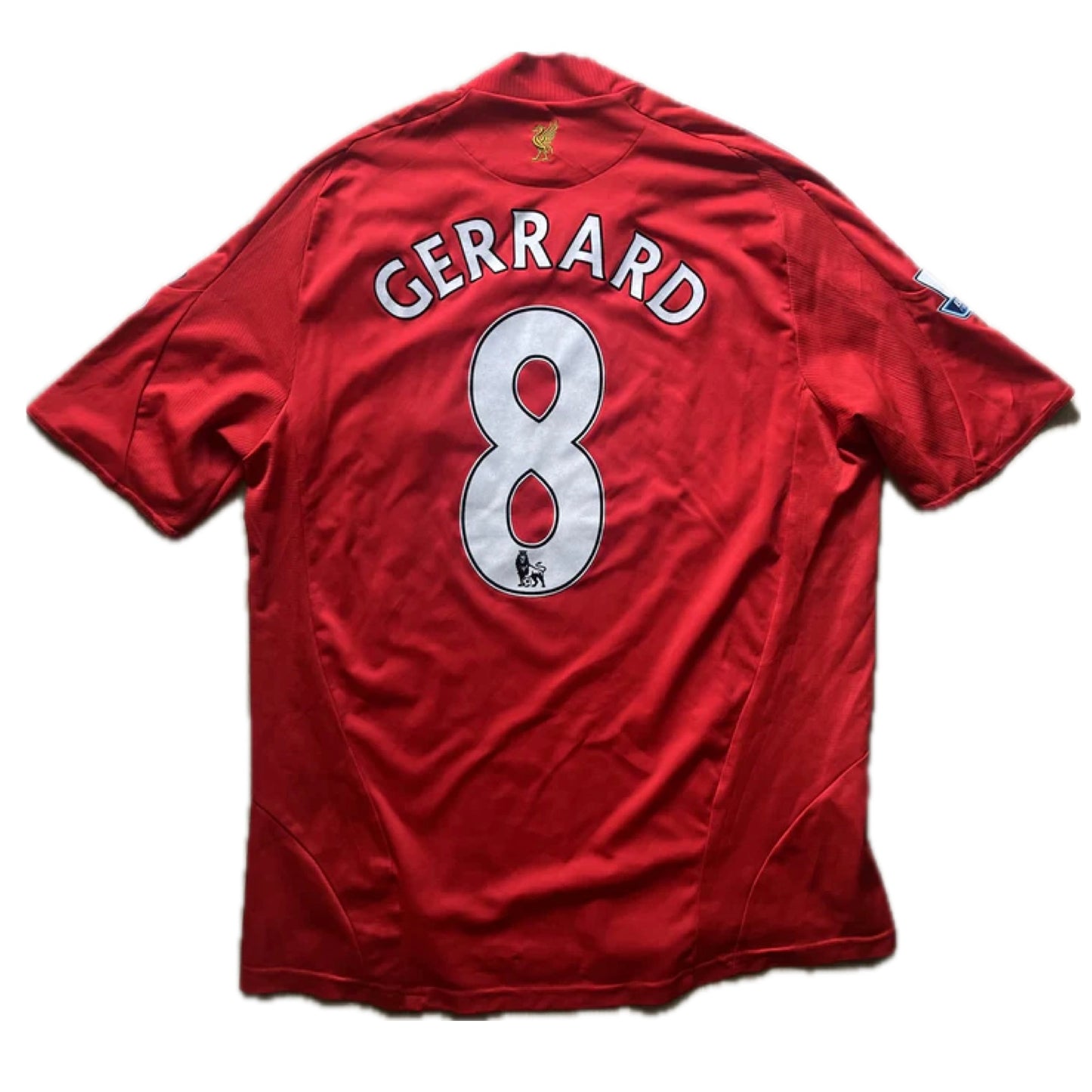 Liverpool 2008/10 Kotipaita - (L) - #8 Gerrard - 7/10
