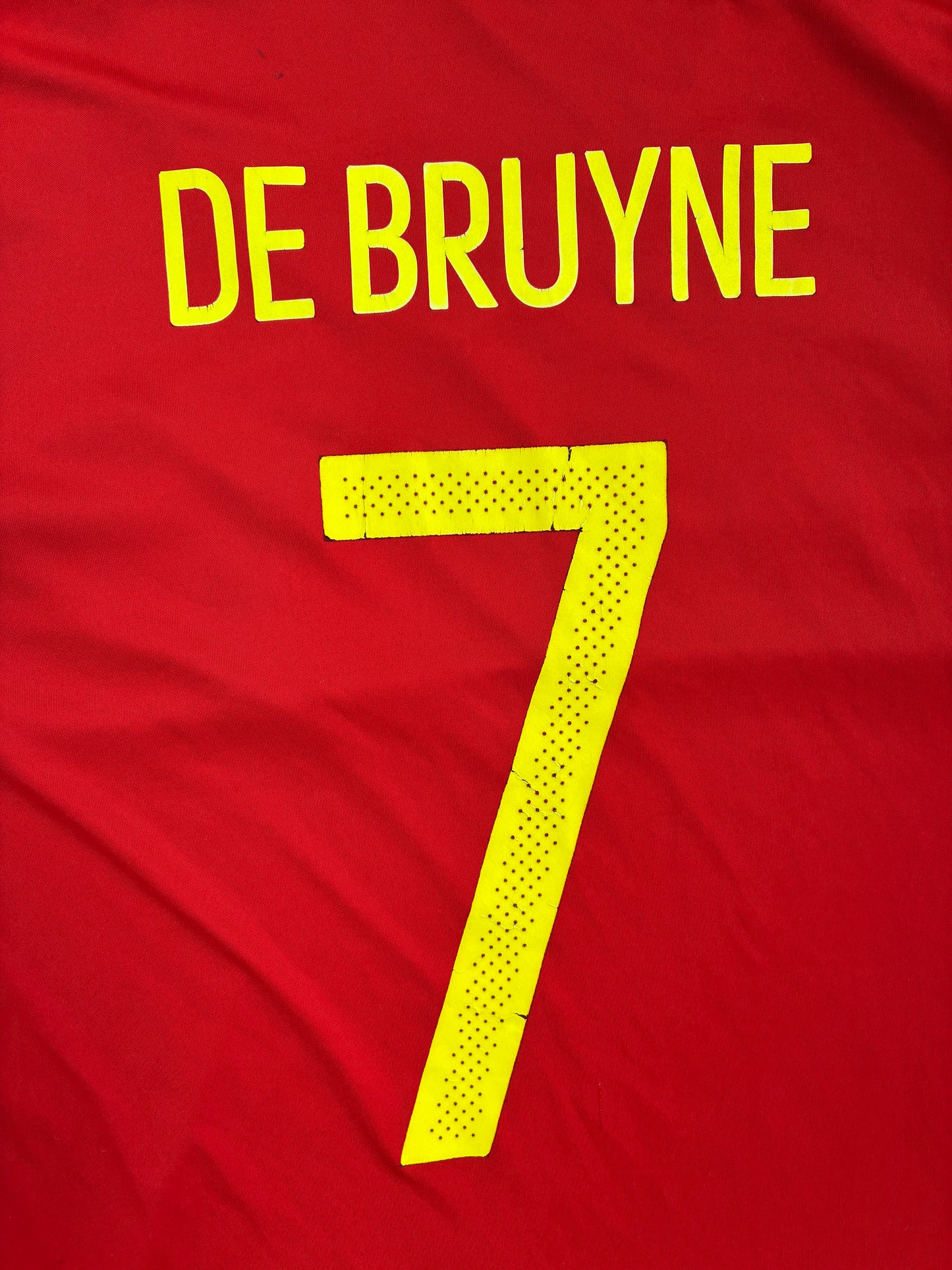 Belgia 2016/17 Kotipaita - #7 De Bruyne - (XXL) - 7/10
