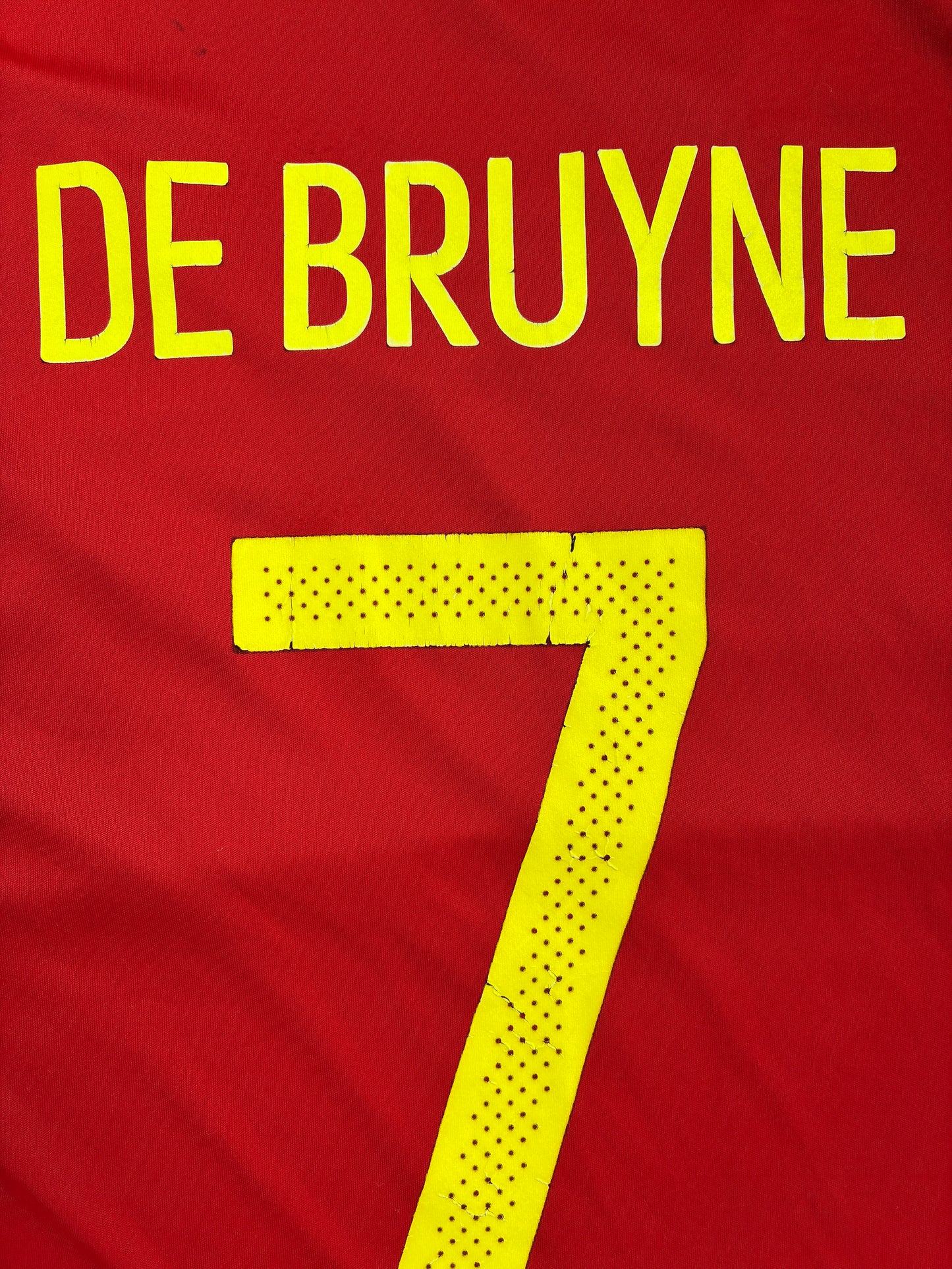 Belgia 2016/17 Kotipaita - #7 De Bruyne - (XXL) - 7/10