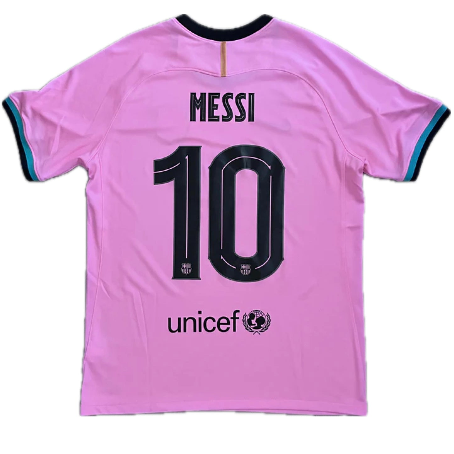 FC Barcelona 2020/21 Third Shirt - (L) - #10 Messi - 9/10