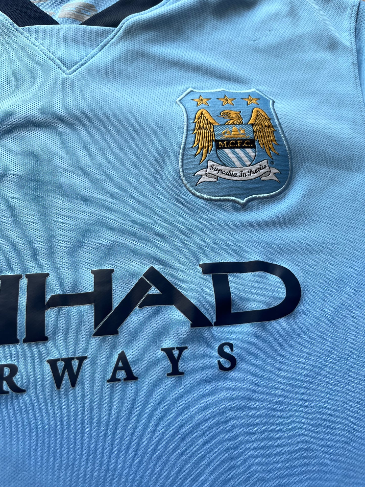 Manchester City 2014/15 hemmatröja - (XL) - 9/10