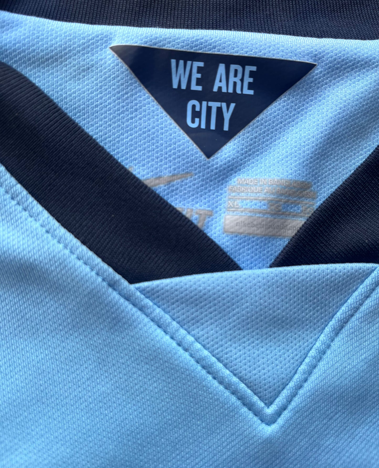 Manchester City 2014/15 hemmatröja - (XL) - 9/10
