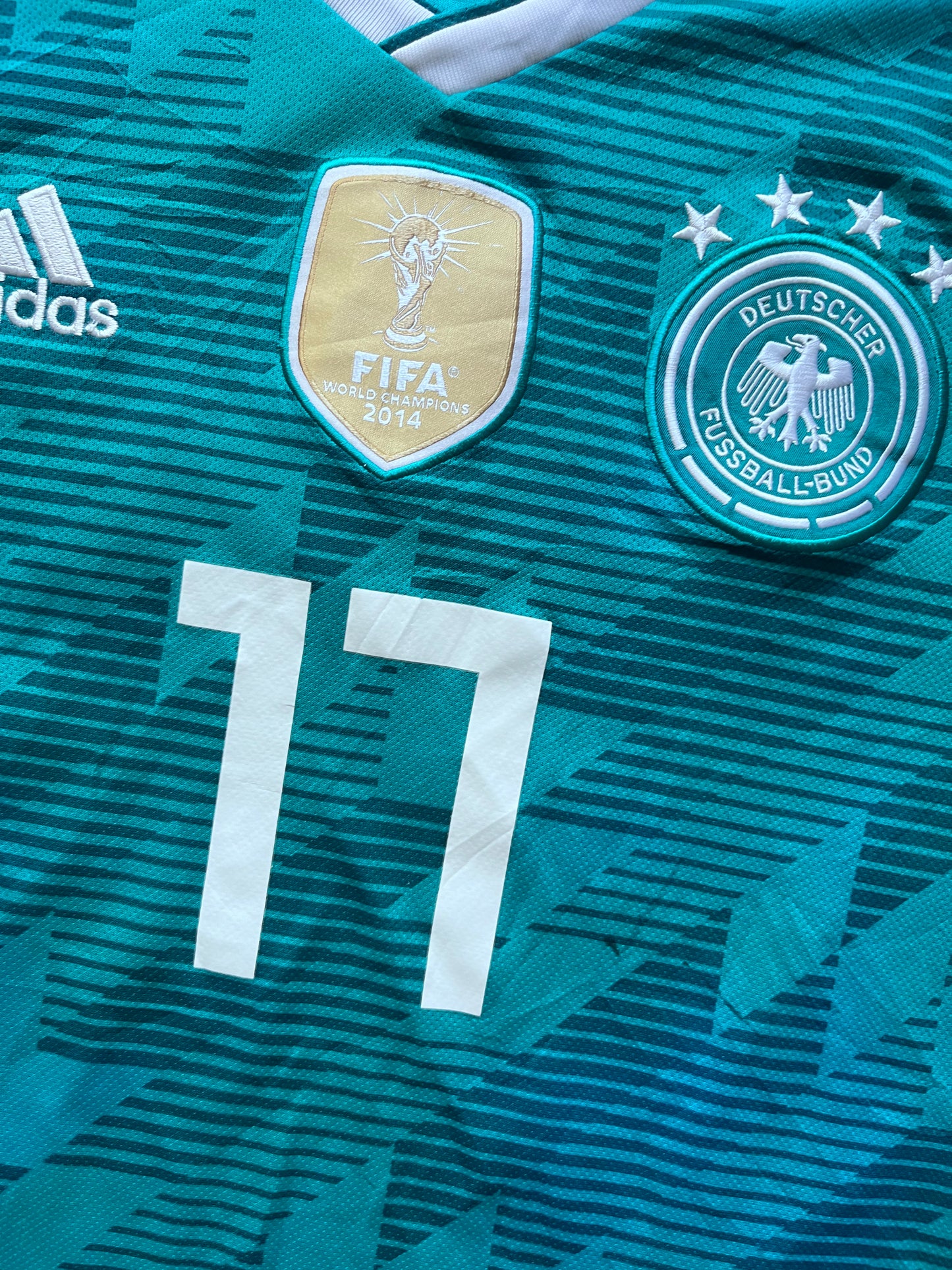 Saksa 2018 Vieraspaita WC - (M) - #17 Boateng - 9/10