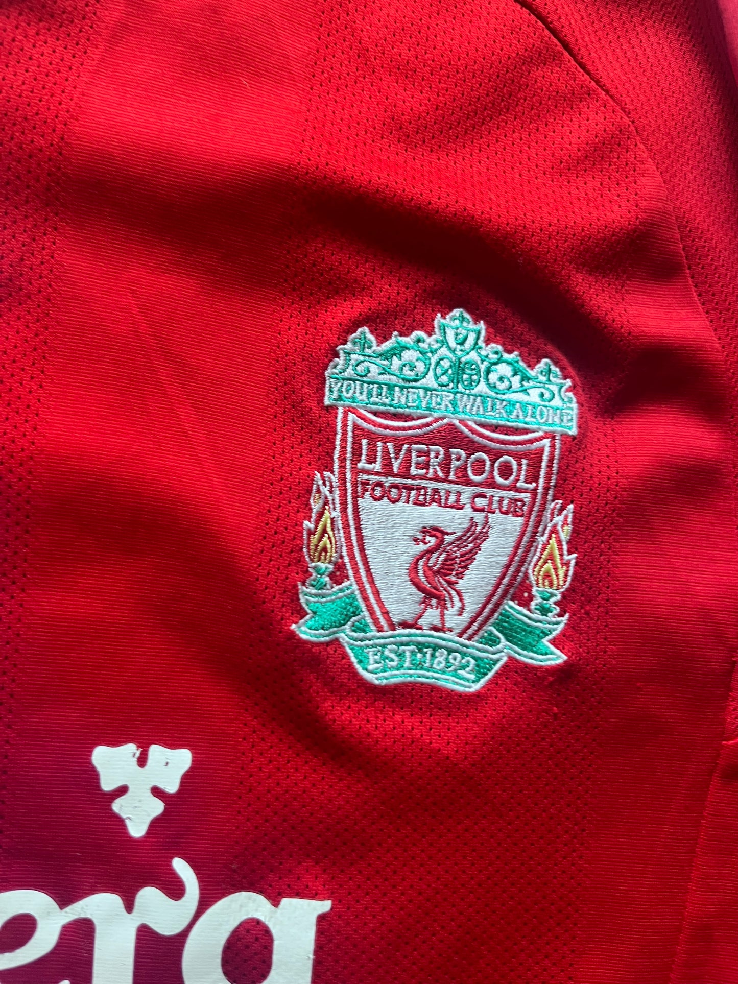 Liverpool 2008/10 Kotipaita - (L) - #8 Gerrard - 7/10