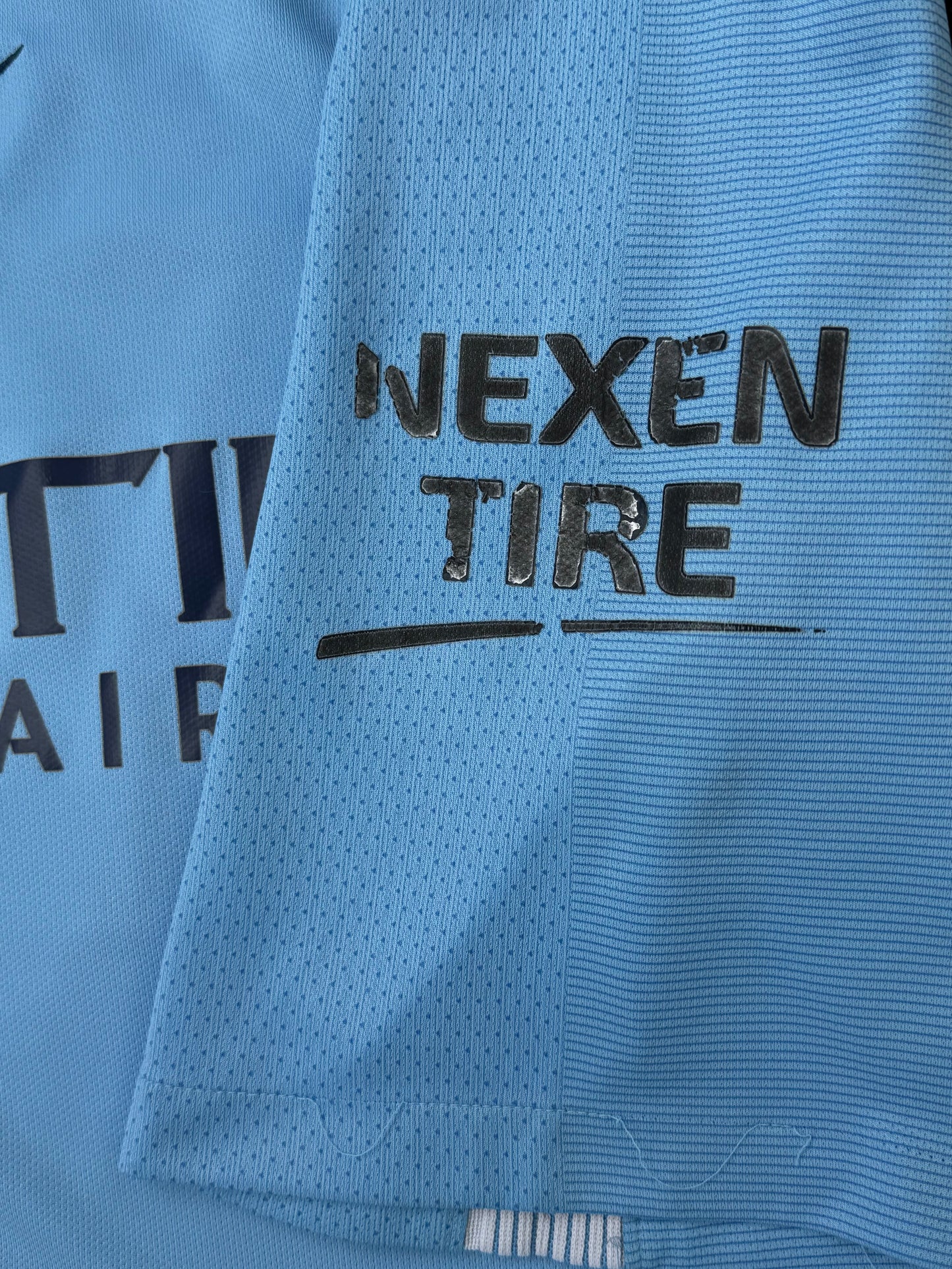 Manchester City 2017/18 Kotipaita - #19 Sane - (L) - 7/10