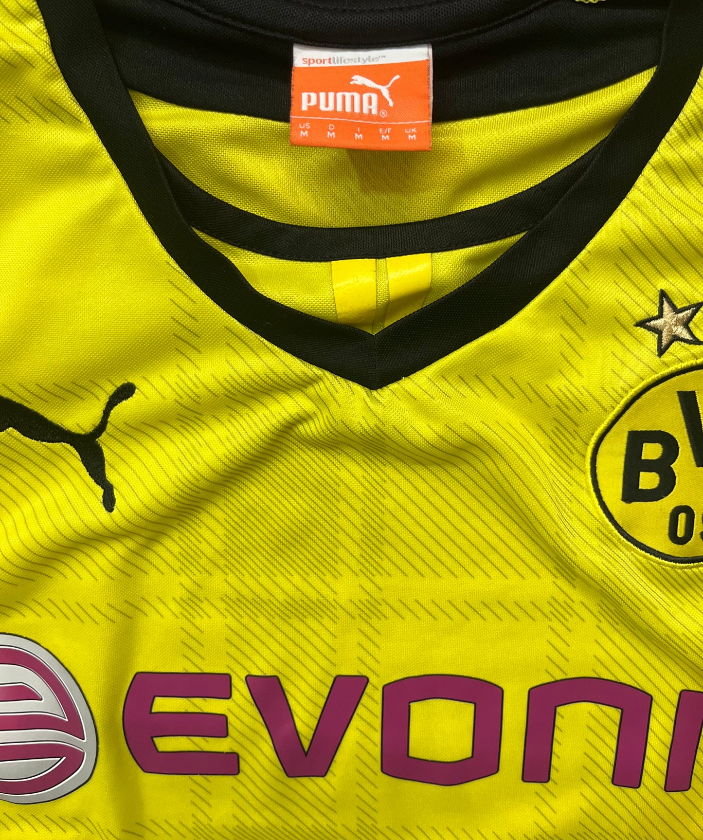 Borussia Dortmund 2013/14 Home Shirt - (M) - 8/10