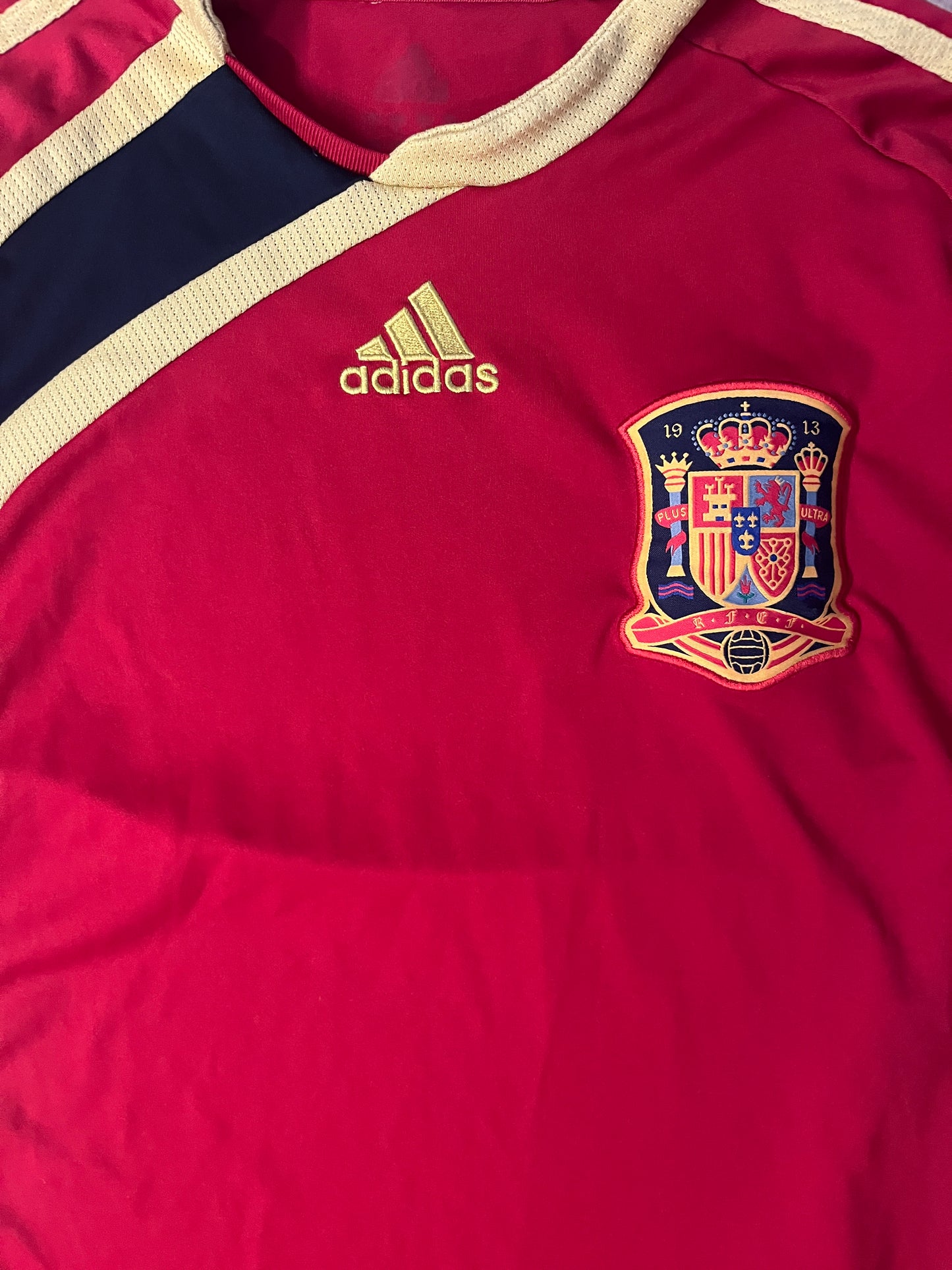 Spain 2009 Confederations Cup Home Shirt - (L) - 9/10