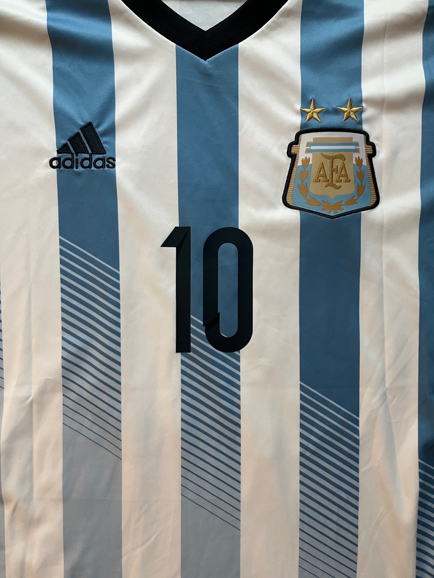 Argentiina 2013/15 Kotipaita - (L) - #10 Messi - 10/10
