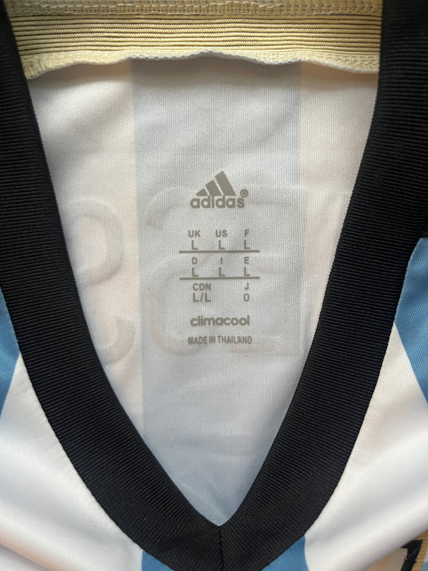 Argentiina 2013/15 Kotipaita - (L) - #10 Messi - 10/10