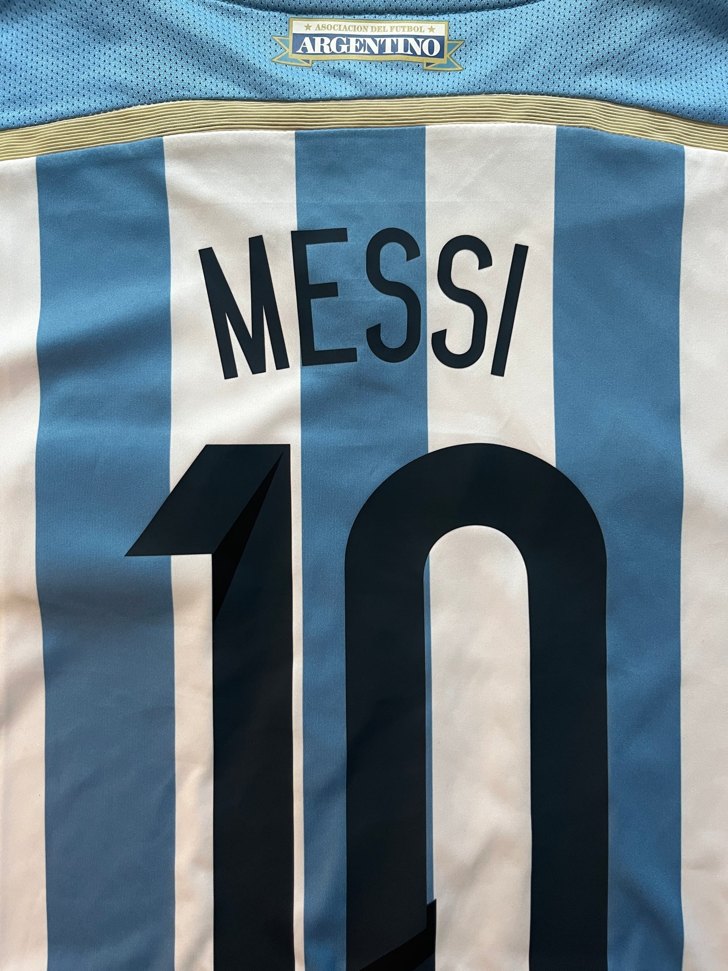 Argentiina 2013/15 Kotipaita - (L) - #10 Messi - 10/10
