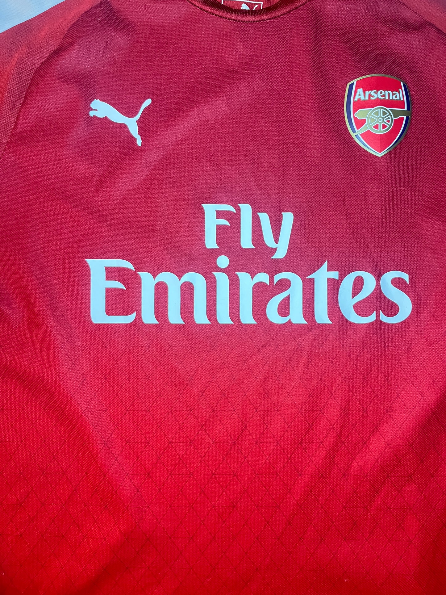 Arsenal 2017/18 Training Shirt - (XL) - 8/10