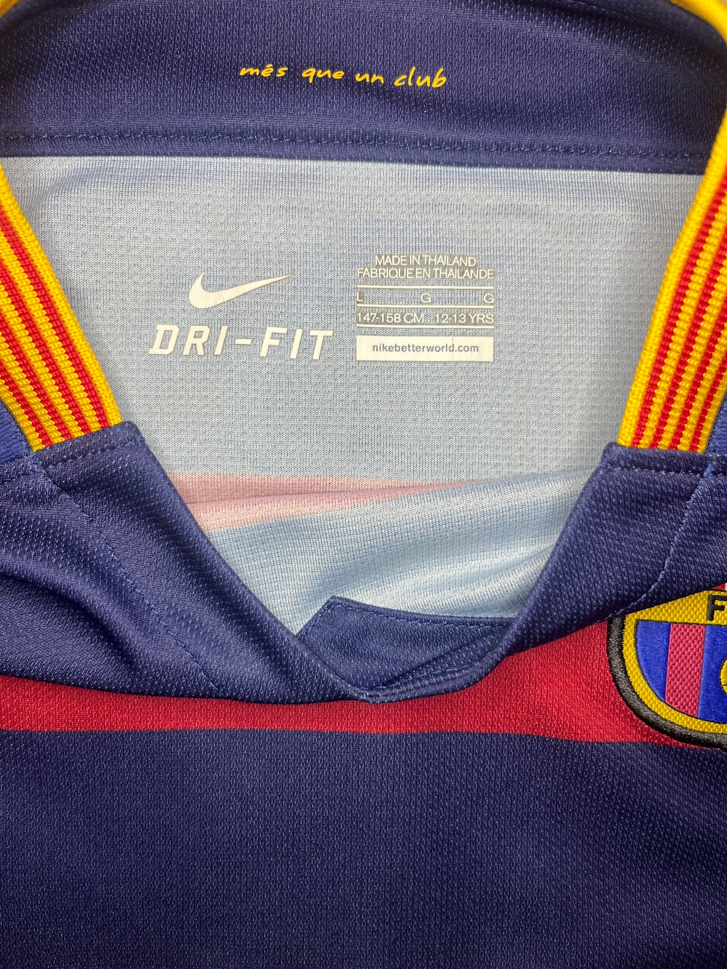 FC Barcelona 2015/16 Home Shirt - #10 Messi - (Kids L) - 10/10