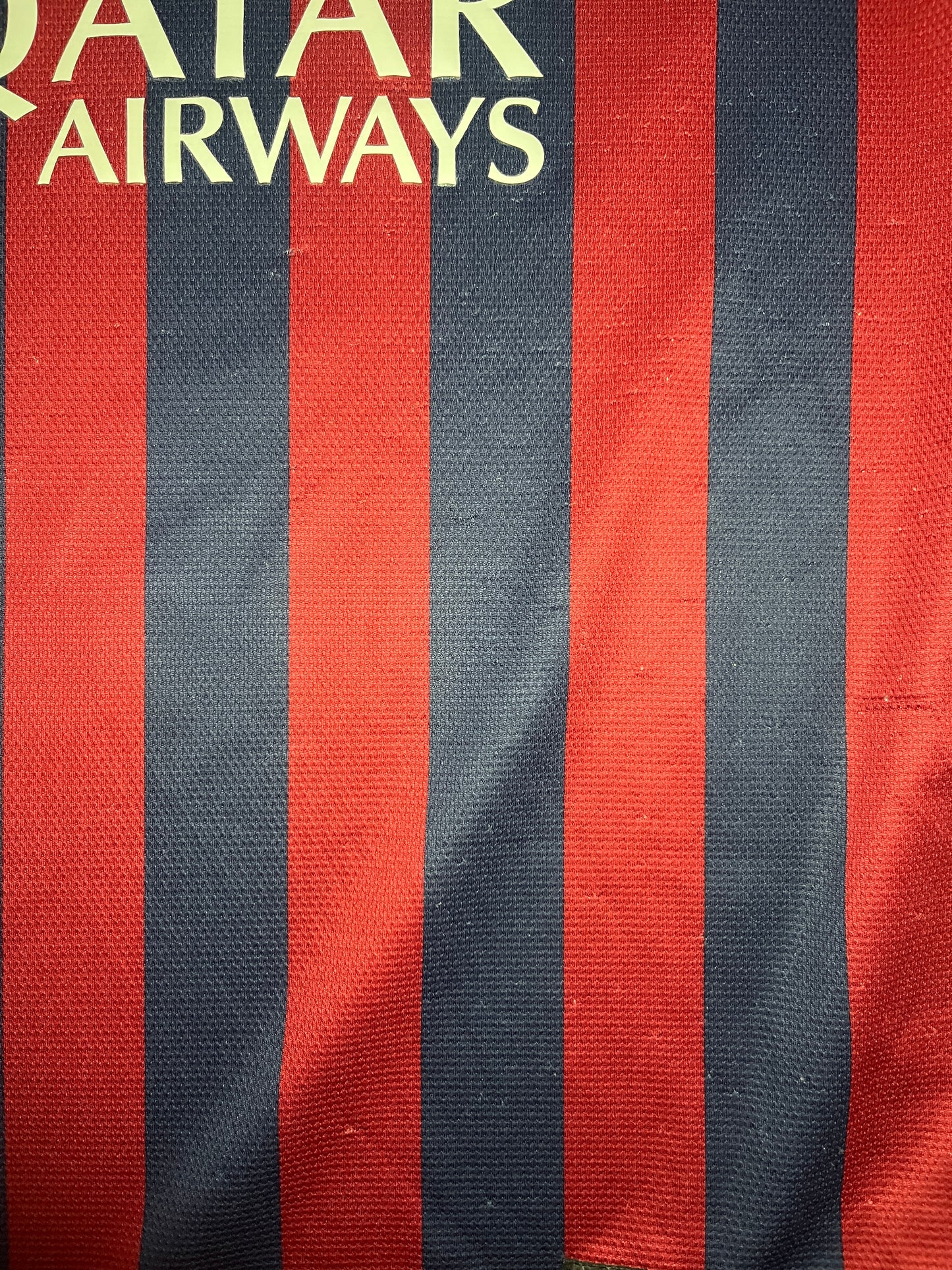 FC Barcelona 2013/14 Home Shirt - (Kids XL) - 7/10
