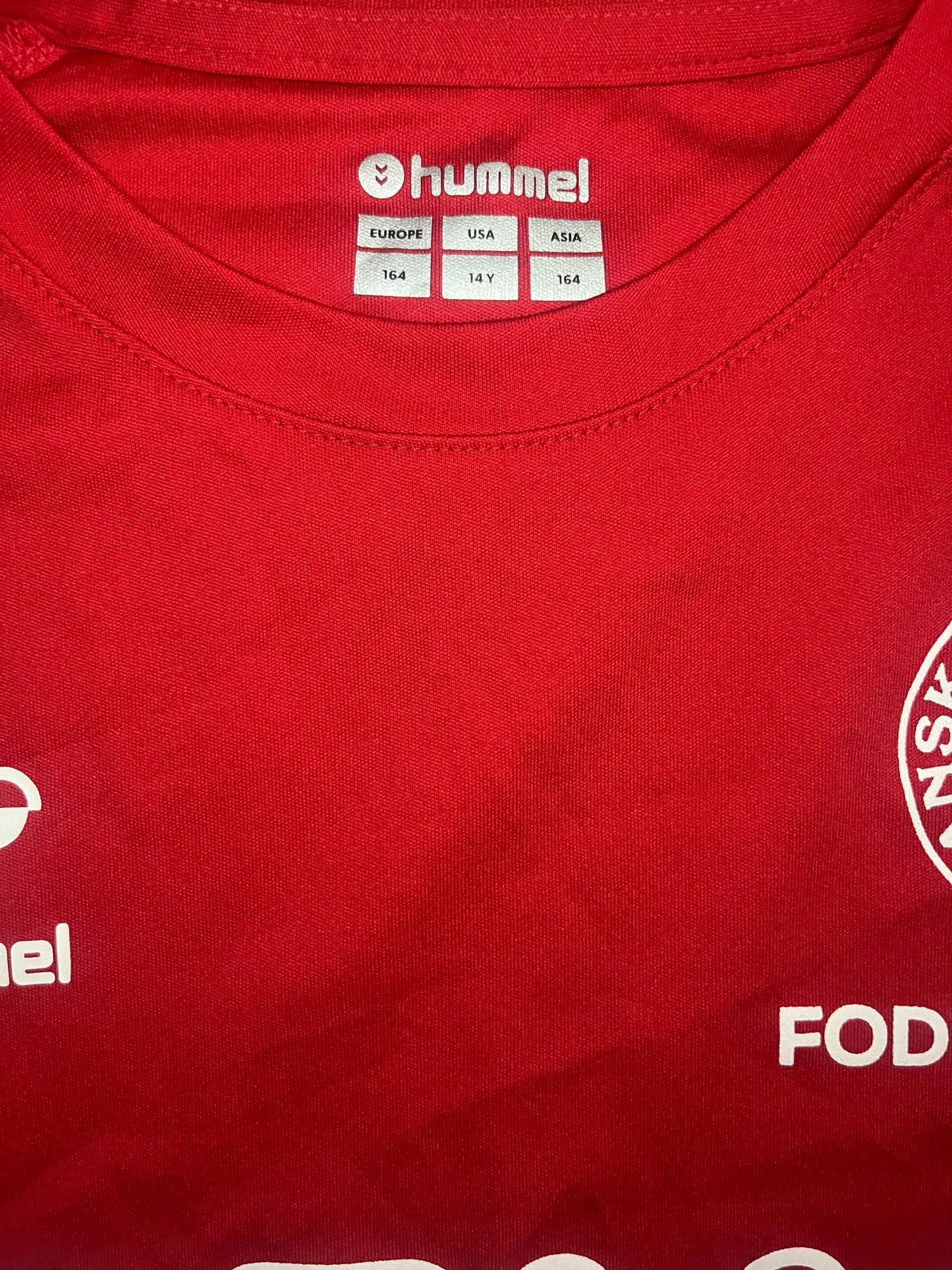 Tanska 2020/22 Fodbold skole treenipaita - (Lasten XL) - 10/10