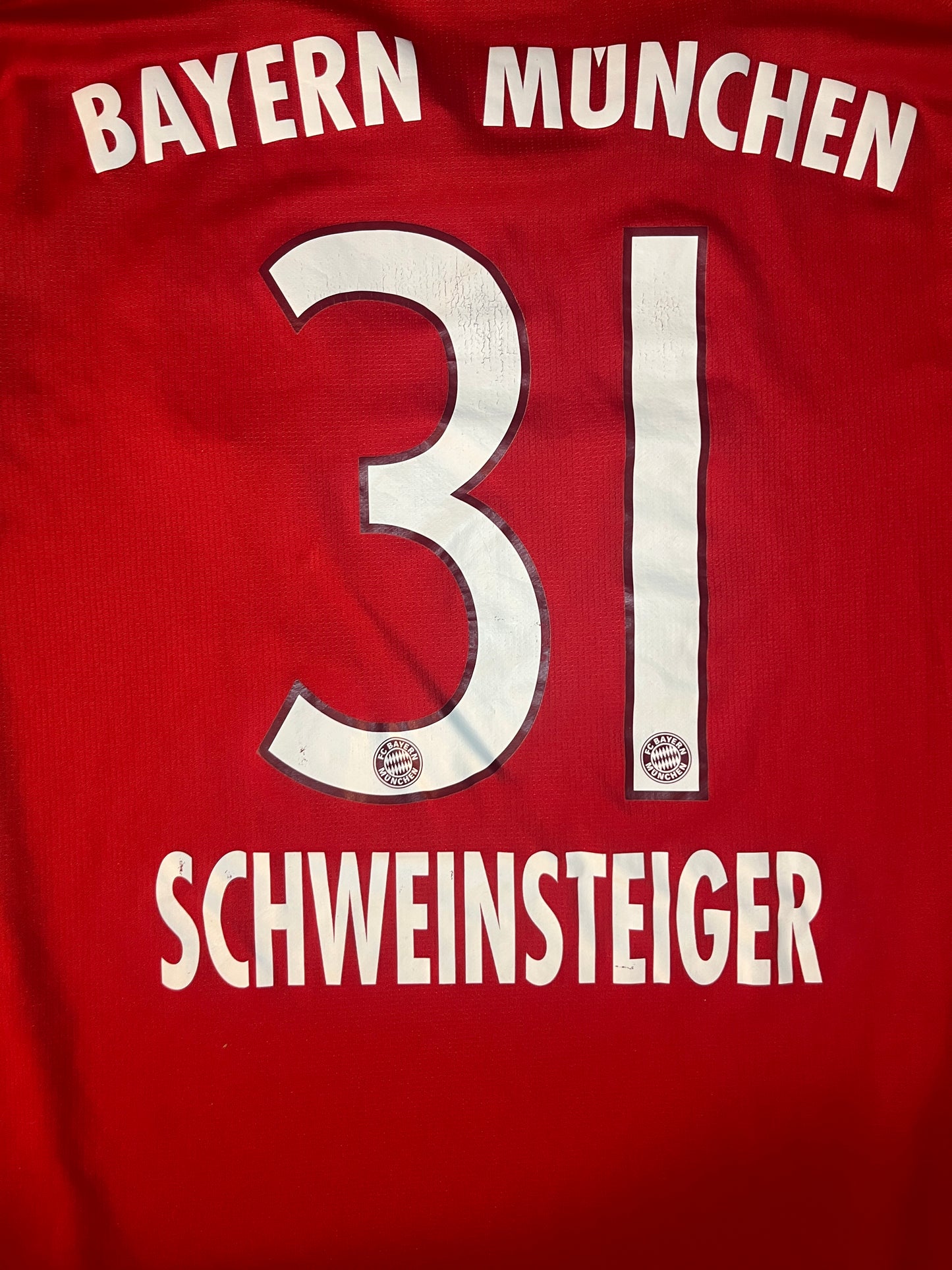 Bayern Munchen 2015/16 Kotipaita - #31 Schweinsteiger - (M) - 8/10