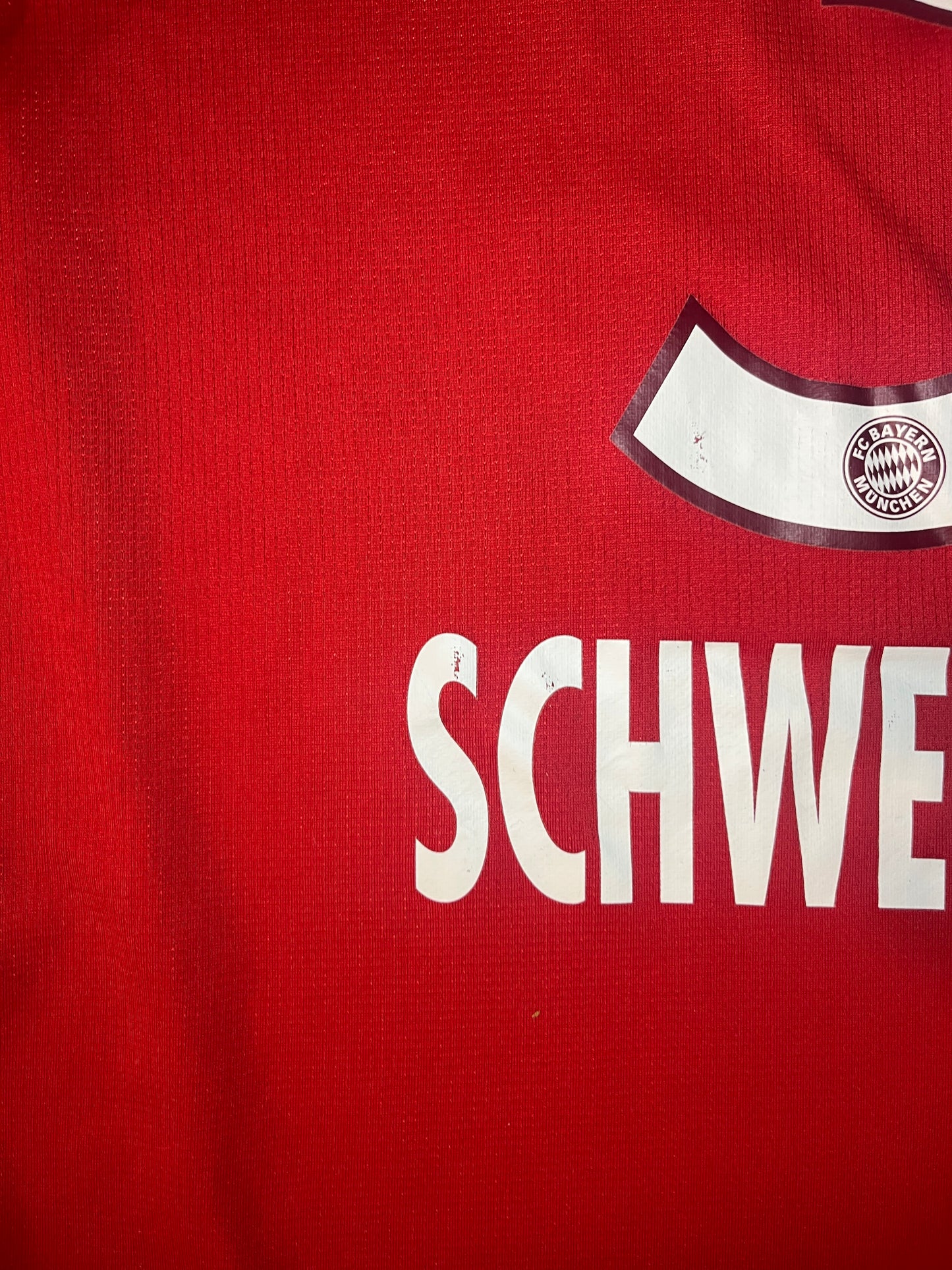 Bayern Munchen 2015/16 Kotipaita - #31 Schweinsteiger - (M) - 8/10