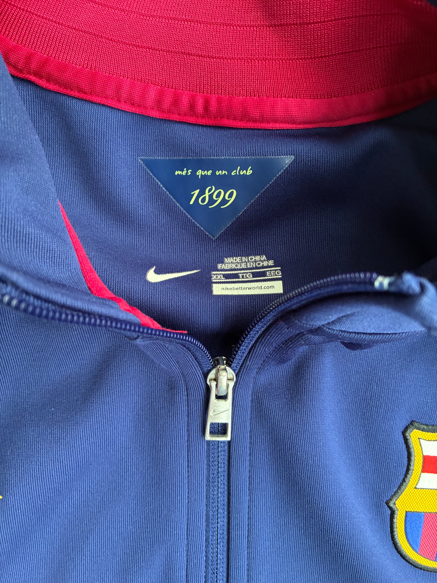 FC Barcelona 2014/15 Verkkatakki - (XXL) - 10/10