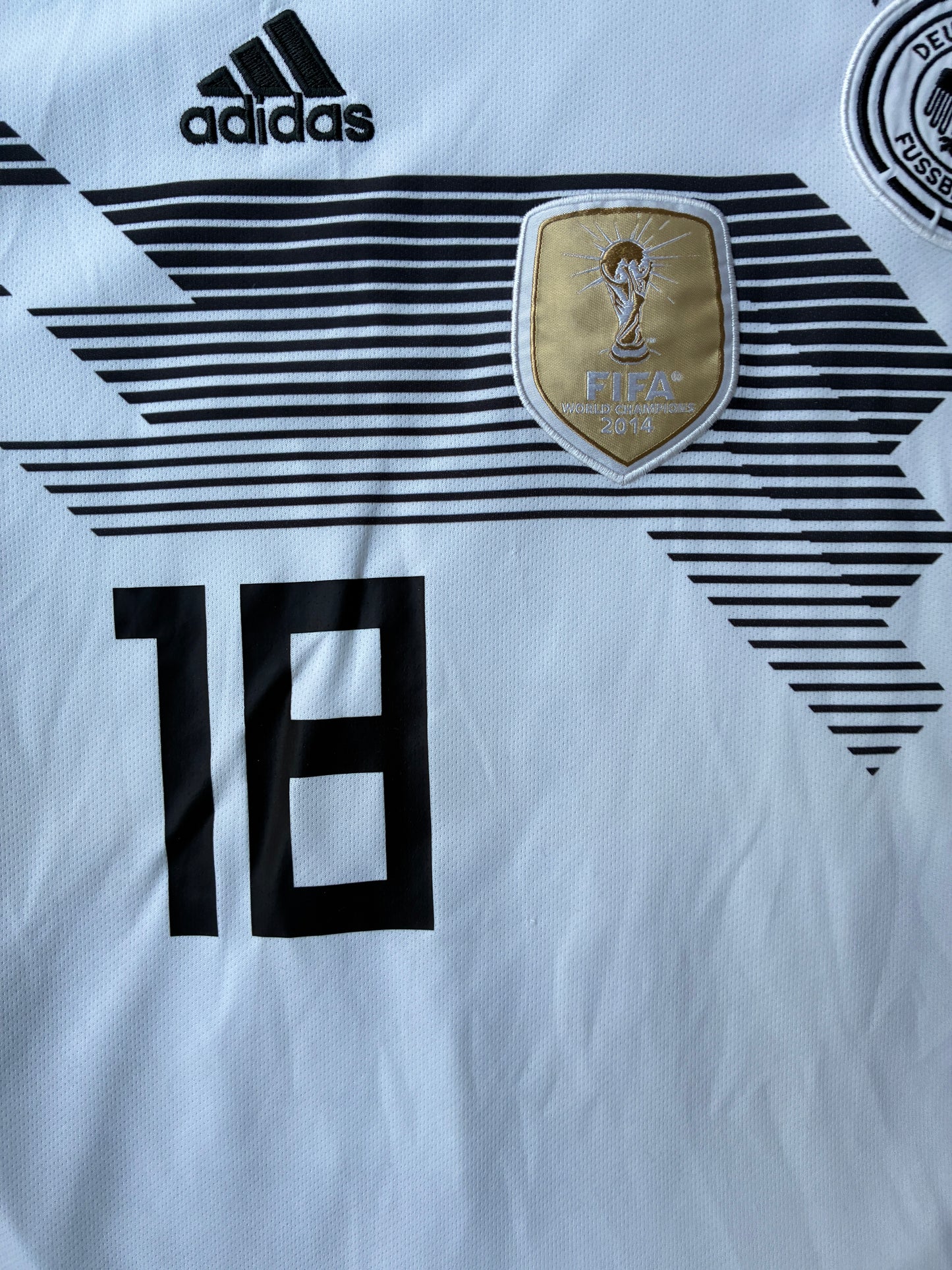Saksa 2018/19 Kotipaita - #18 Kimmich - (L) - 9/10
