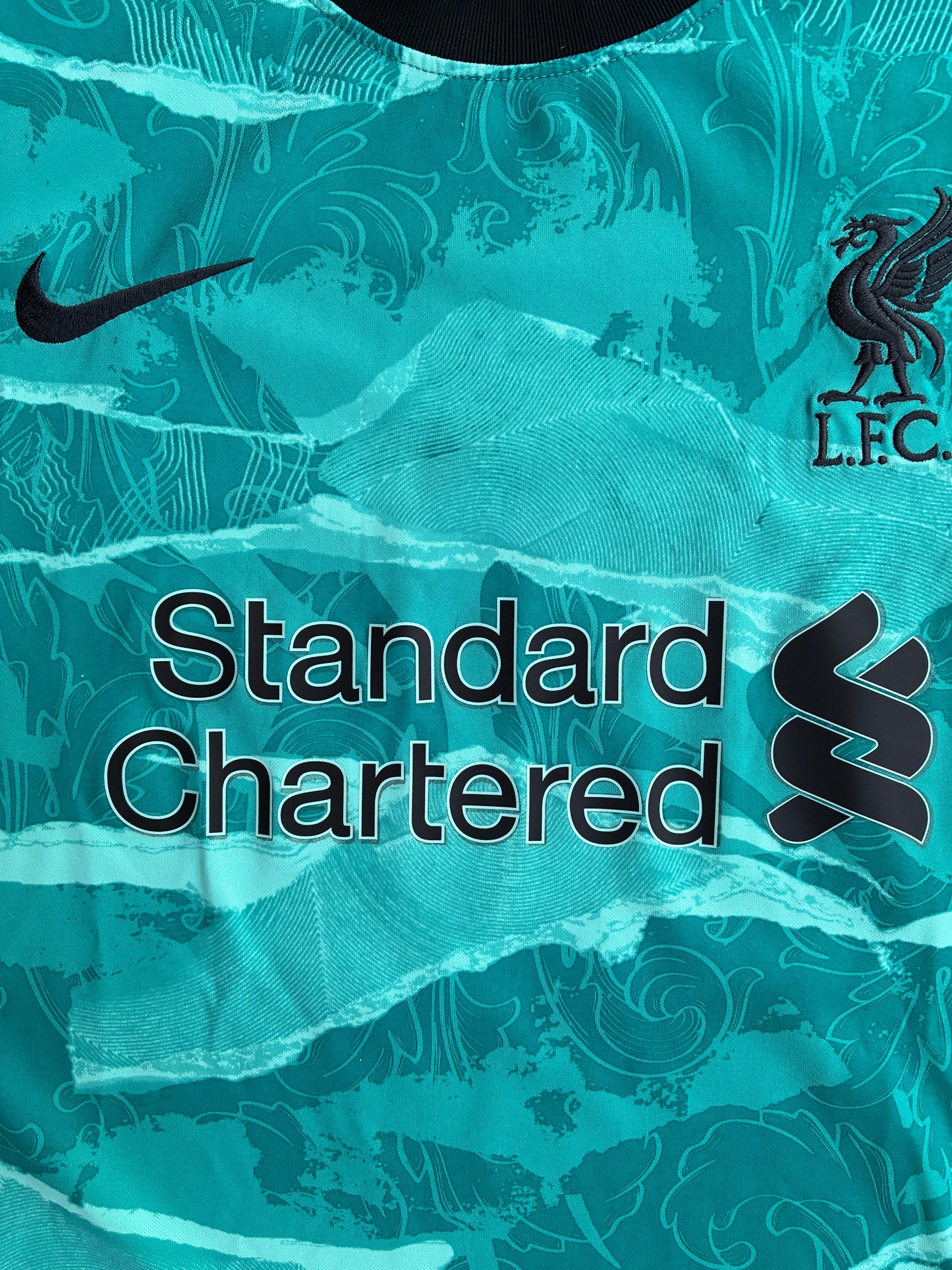 Liverpool 2020/21 Vieraspaita - #4 VIRGIL - (XL) - 10/10
