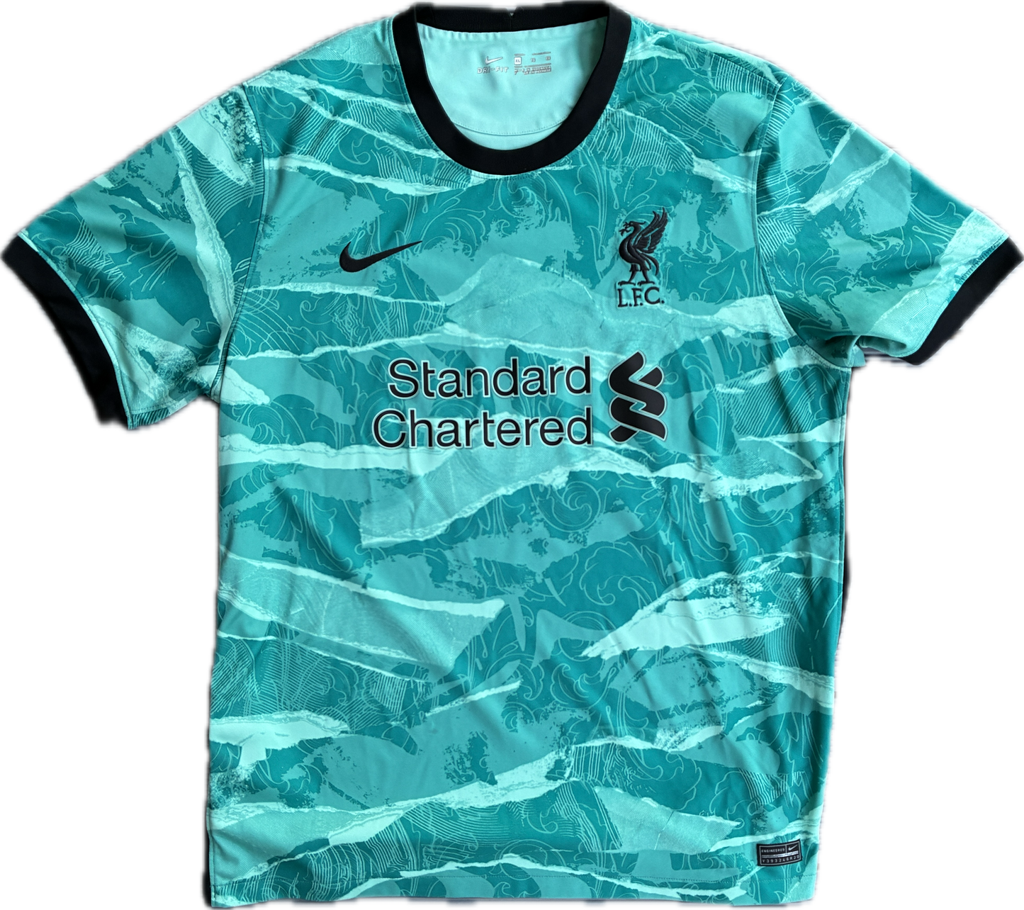 Liverpool 2020/21 Vieraspaita - #4 VIRGIL - (XL) - 10/10