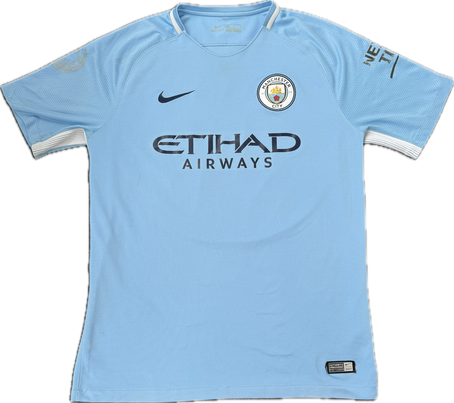Manchester City 2017/18 Kotipaita - #19 Sane - (L) - 7/10