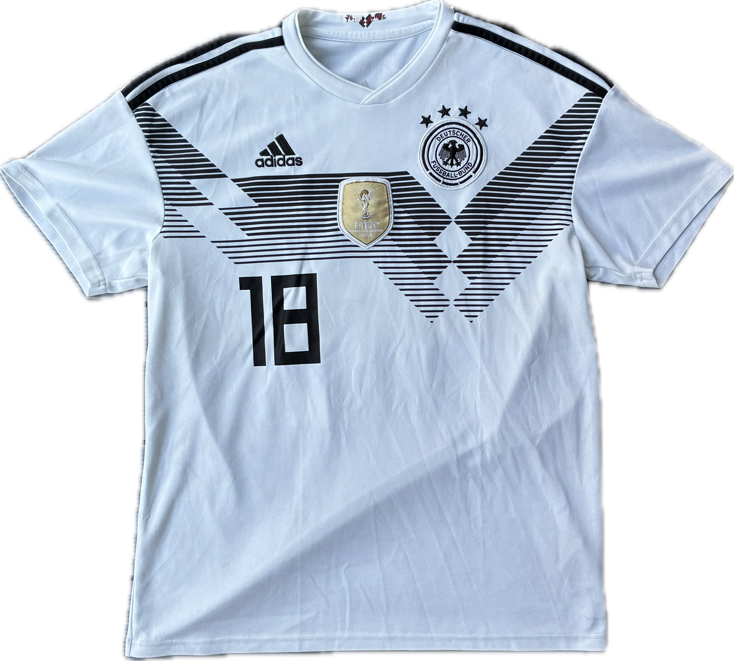 Saksa 2018/19 Kotipaita - #18 Kimmich - (L) - 9/10