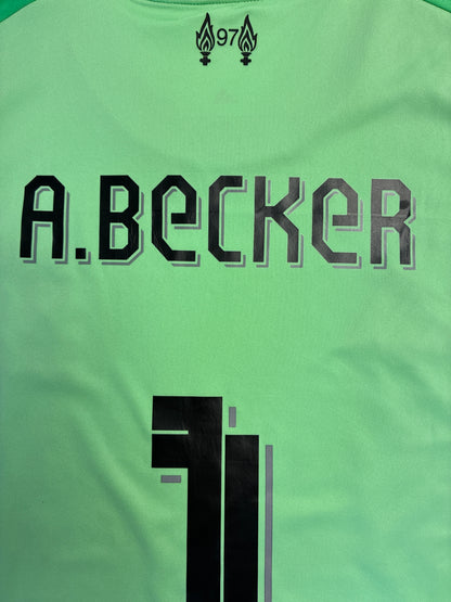 Liverpool 2025/26 Veskanpaita - #1 A.Becker - (L) - 10/10
