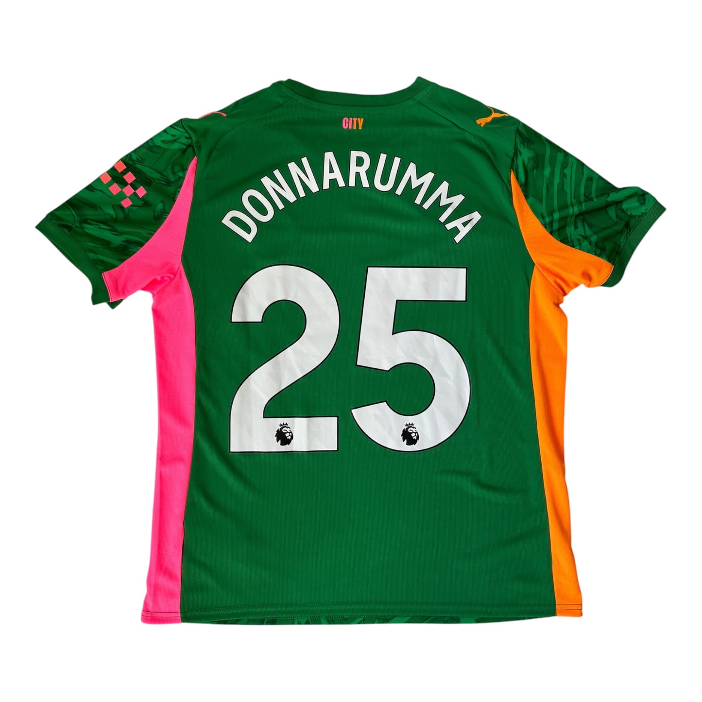 Manchester City 2025/26 Veskanpaita - #25 Donnarumma - (L) - 10/10