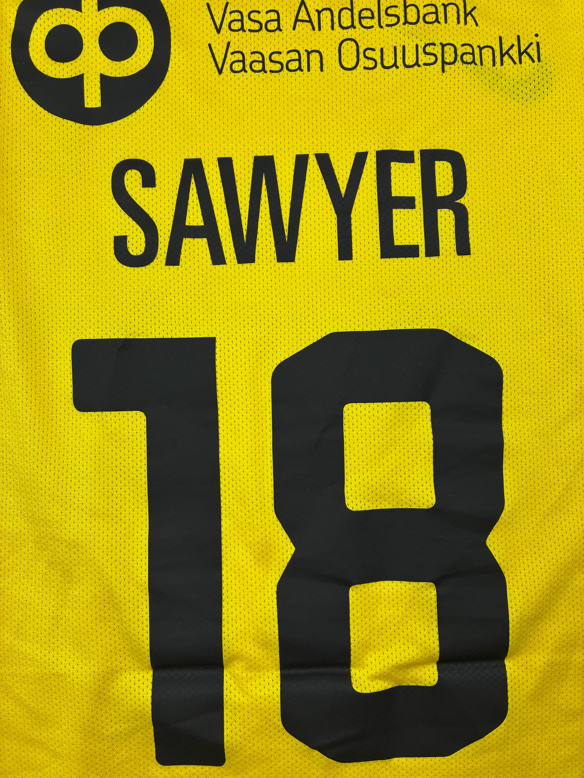 VPS 2023/24 Vieraspaita - #18 Sawyer - (XL) - Gameworn