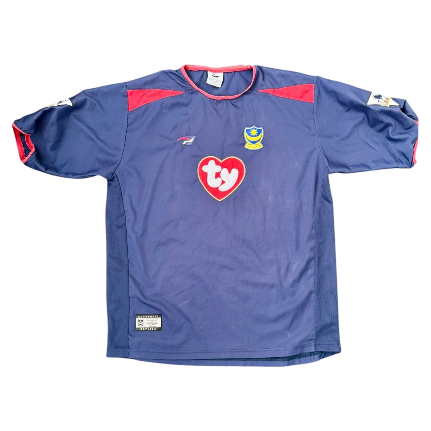 Portsmouth 2003/04 Vieraspaita - #34 Pasanen - (L) - 10/10