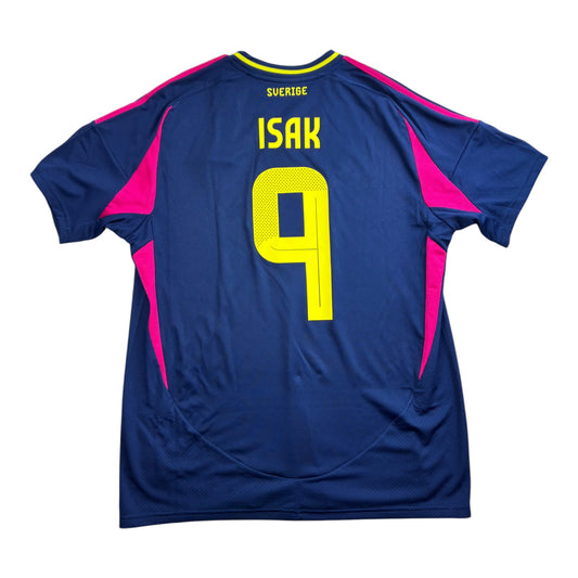 Ruotsi 2024 Vieraspaita - #9 Isak - (L) - 10/10