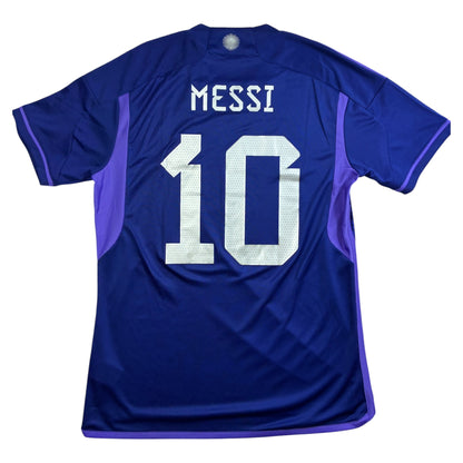 Argentiina 2022 Vieraspaita - #10 Messi - (L) - 9.5/10