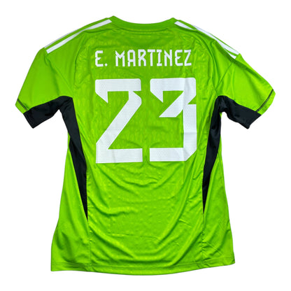 Argentiina 2022 Veskanpaita #23 E. Martinez - (L) - 10/10