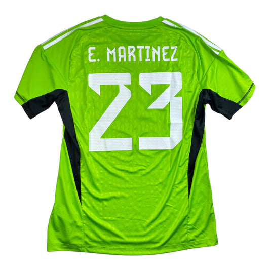 Argentiina 2022 Veskanpaita #23 E. Martinez - (L) - 10/10