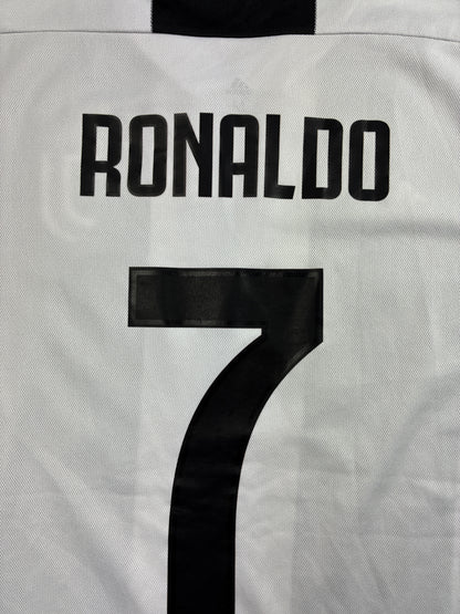 Juventus 2018/19 Kotipaita - #7 Ronaldo - (M) - 10/10