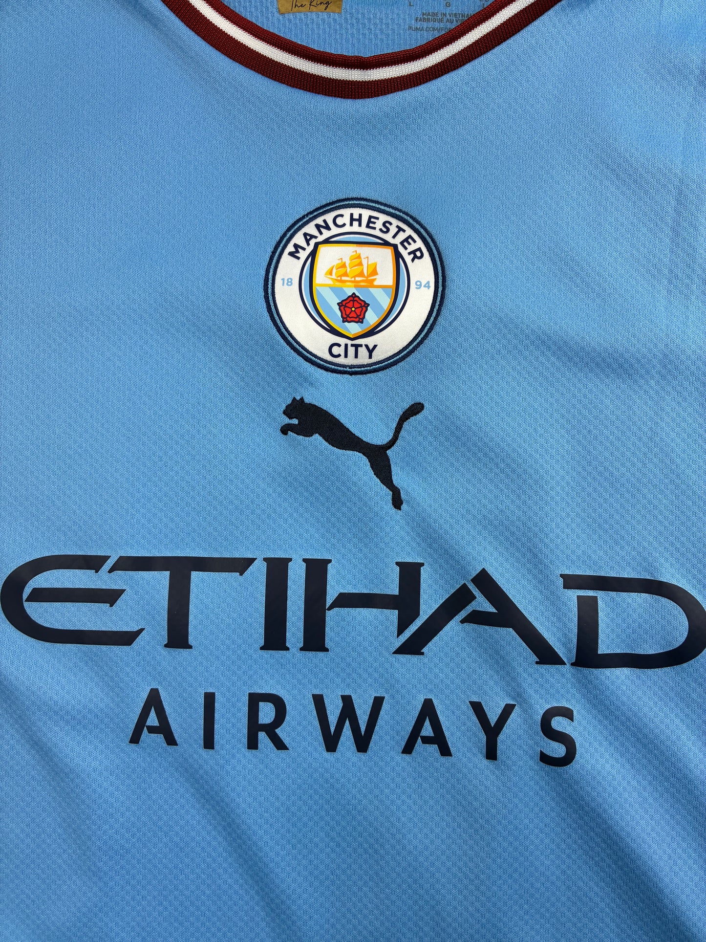 Manchester City 2022/23 Kotipaita - #9 Haaland - (L) - 10/10